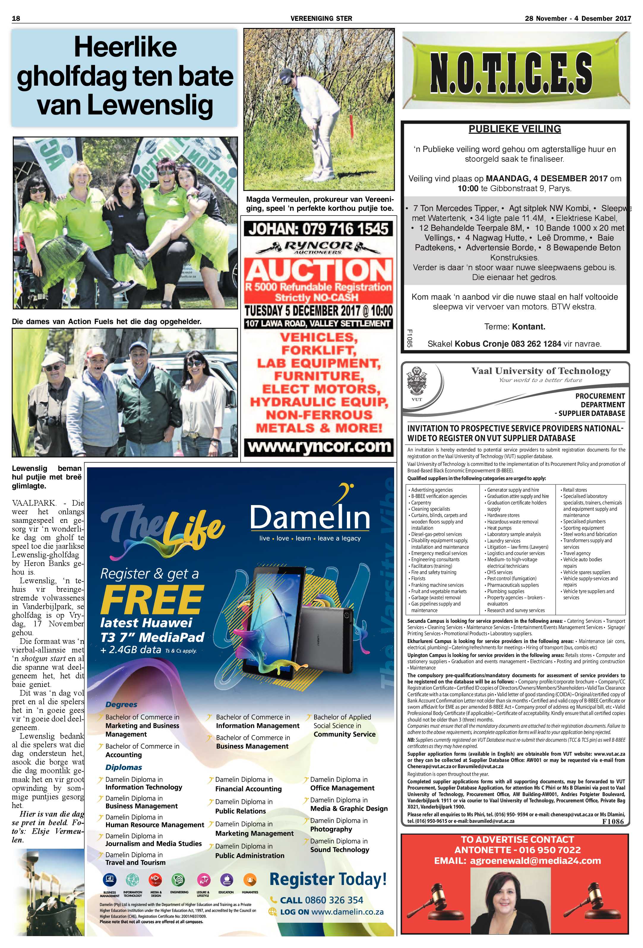 Vereeniging Ster 28 November  – 4 Desember 2017 page 18