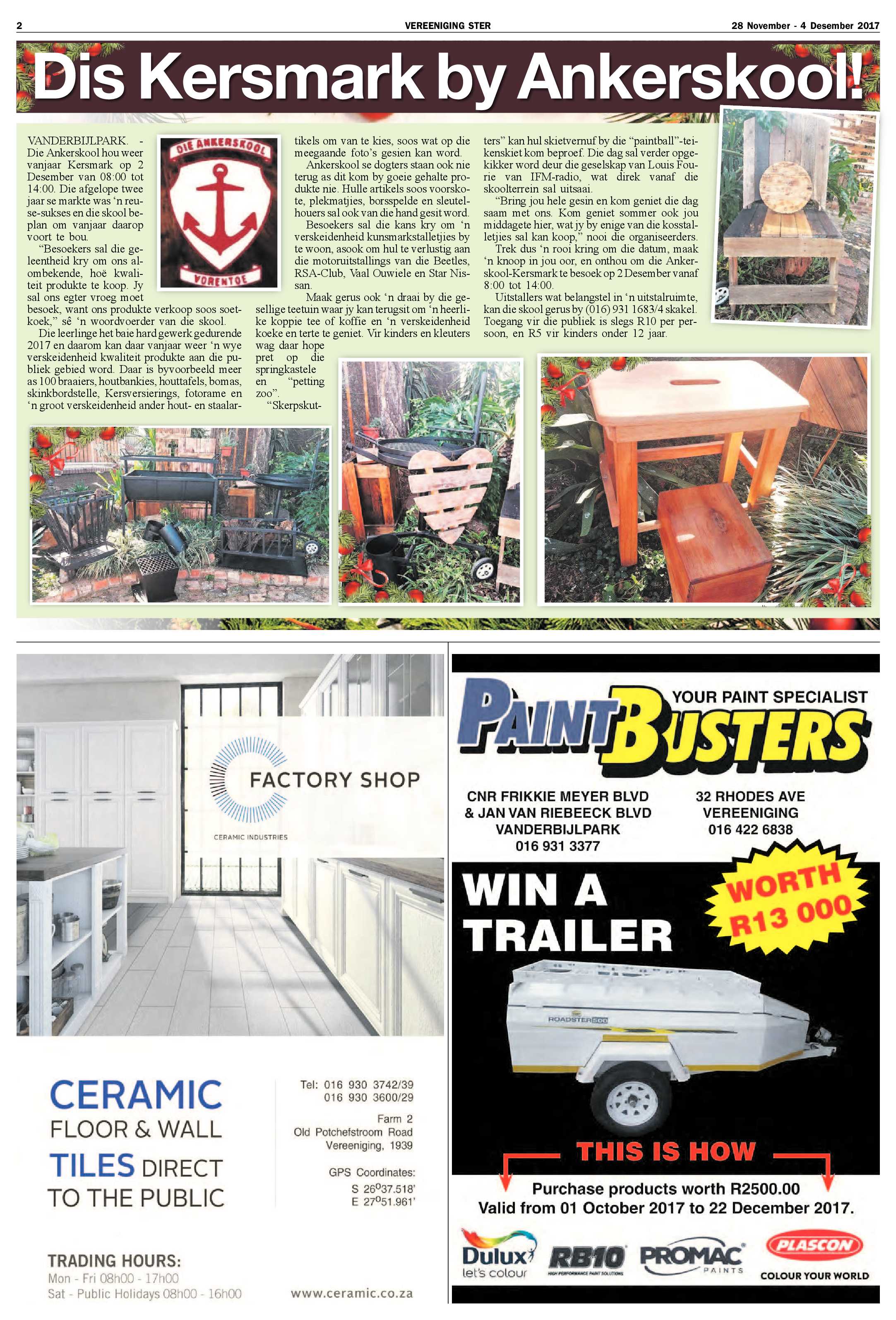 Vereeniging Ster 28 November  – 4 Desember 2017 page 2