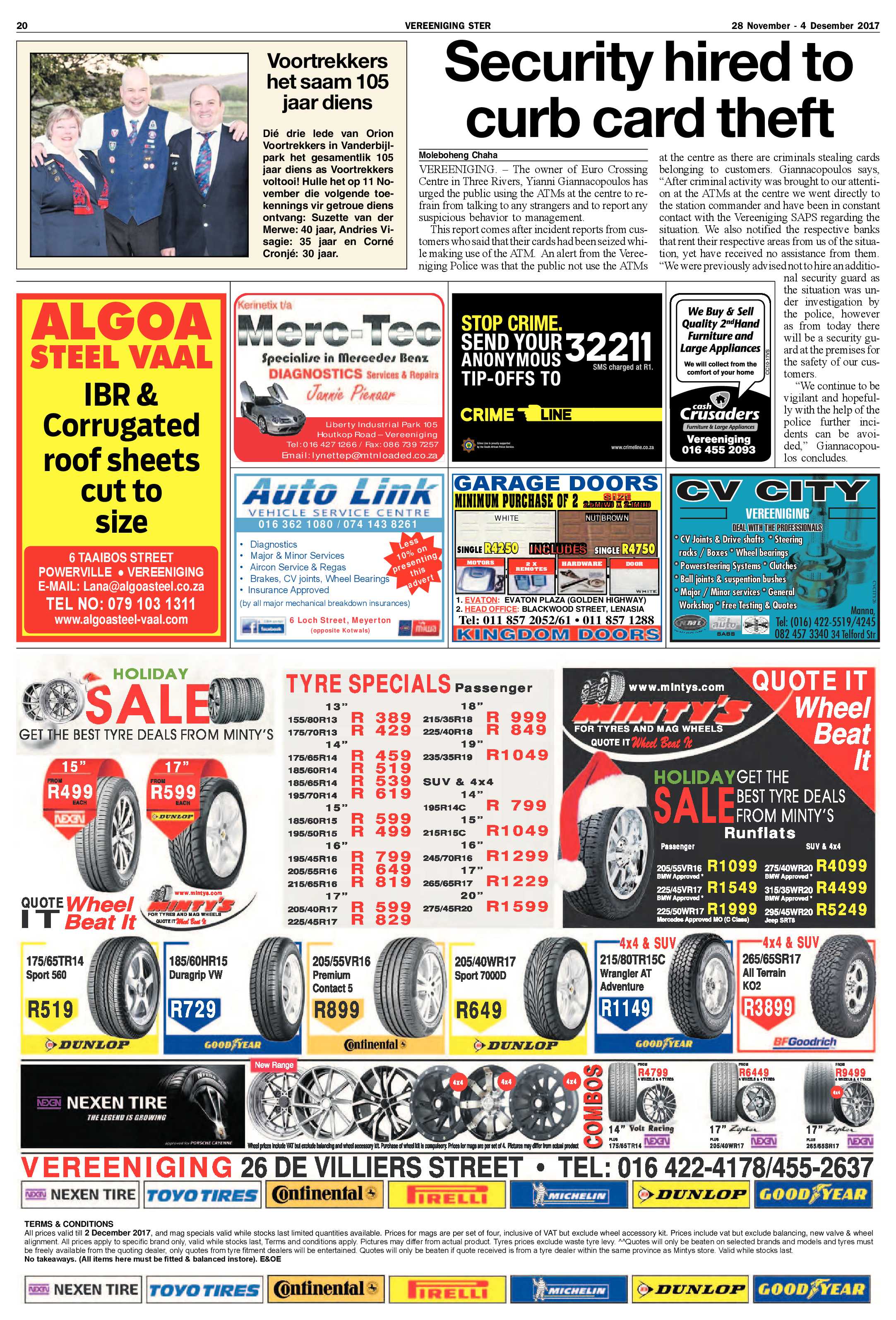 Vereeniging Ster 28 November  – 4 Desember 2017 page 20