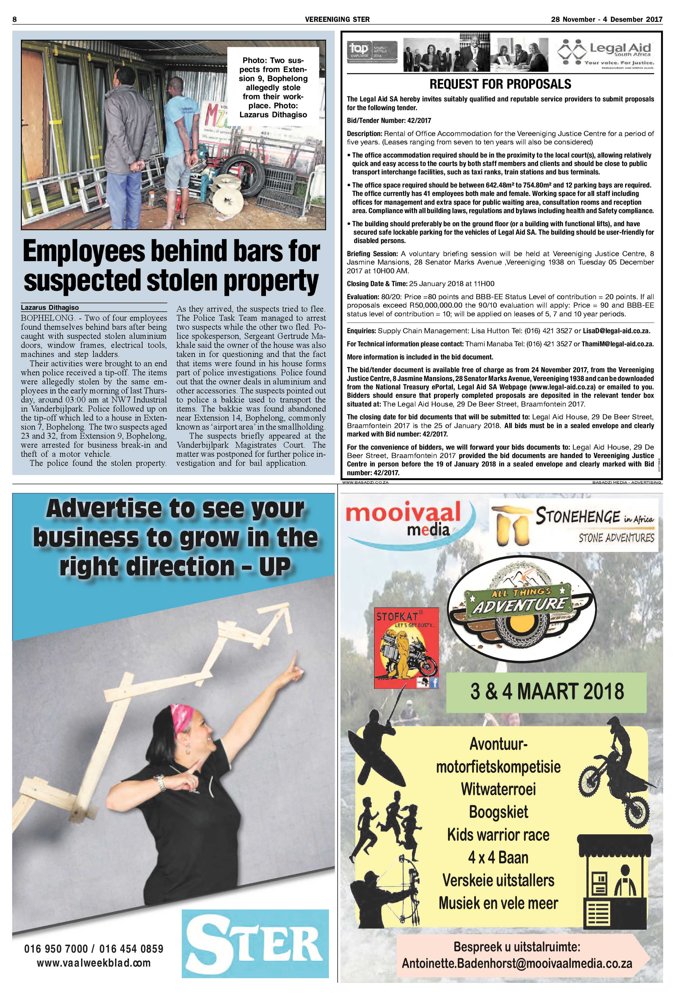 Vereeniging Ster 28 November  – 4 Desember 2017 page 8