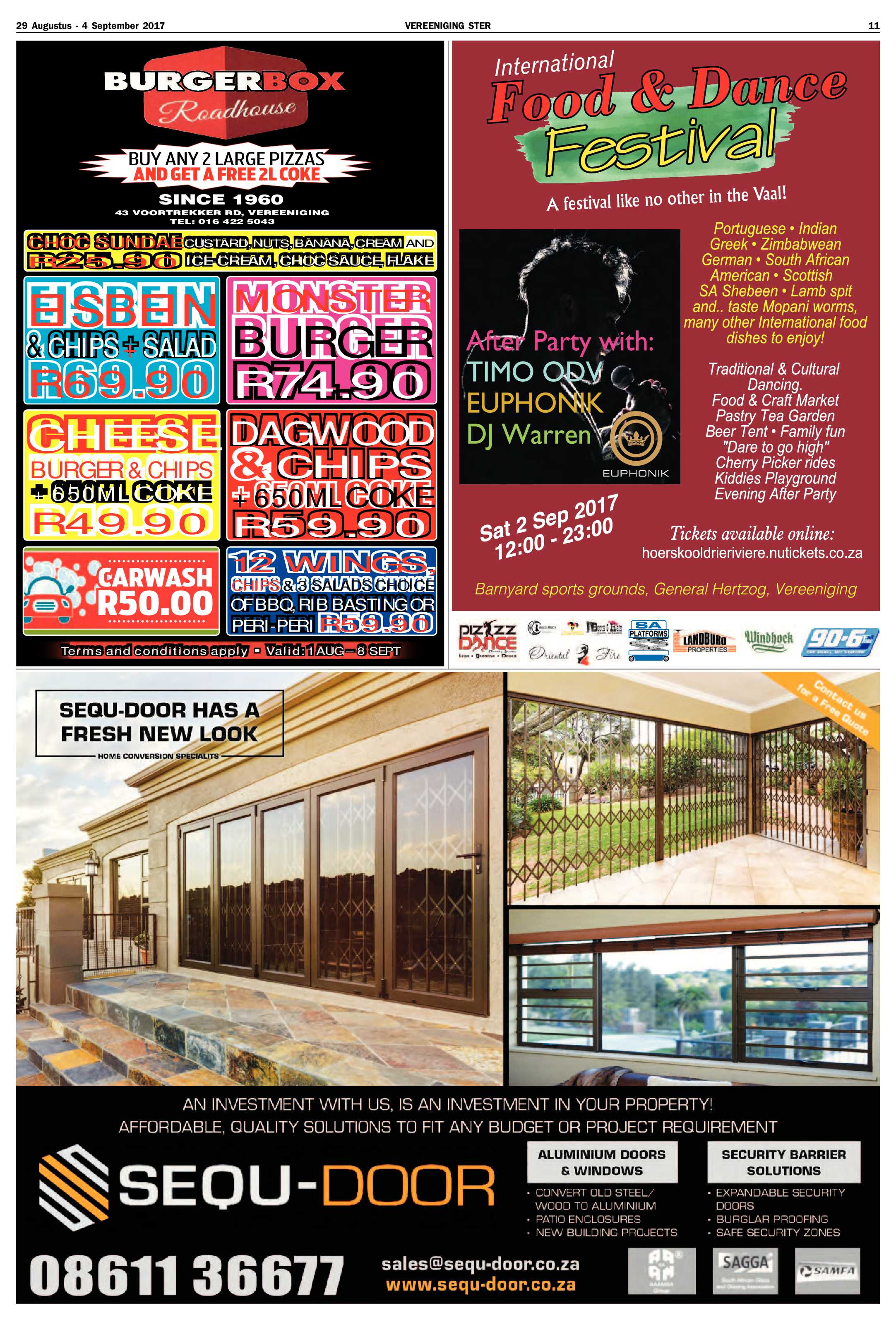 Vereeniging Ster 29 Augustus – 4 September 2017 page 11