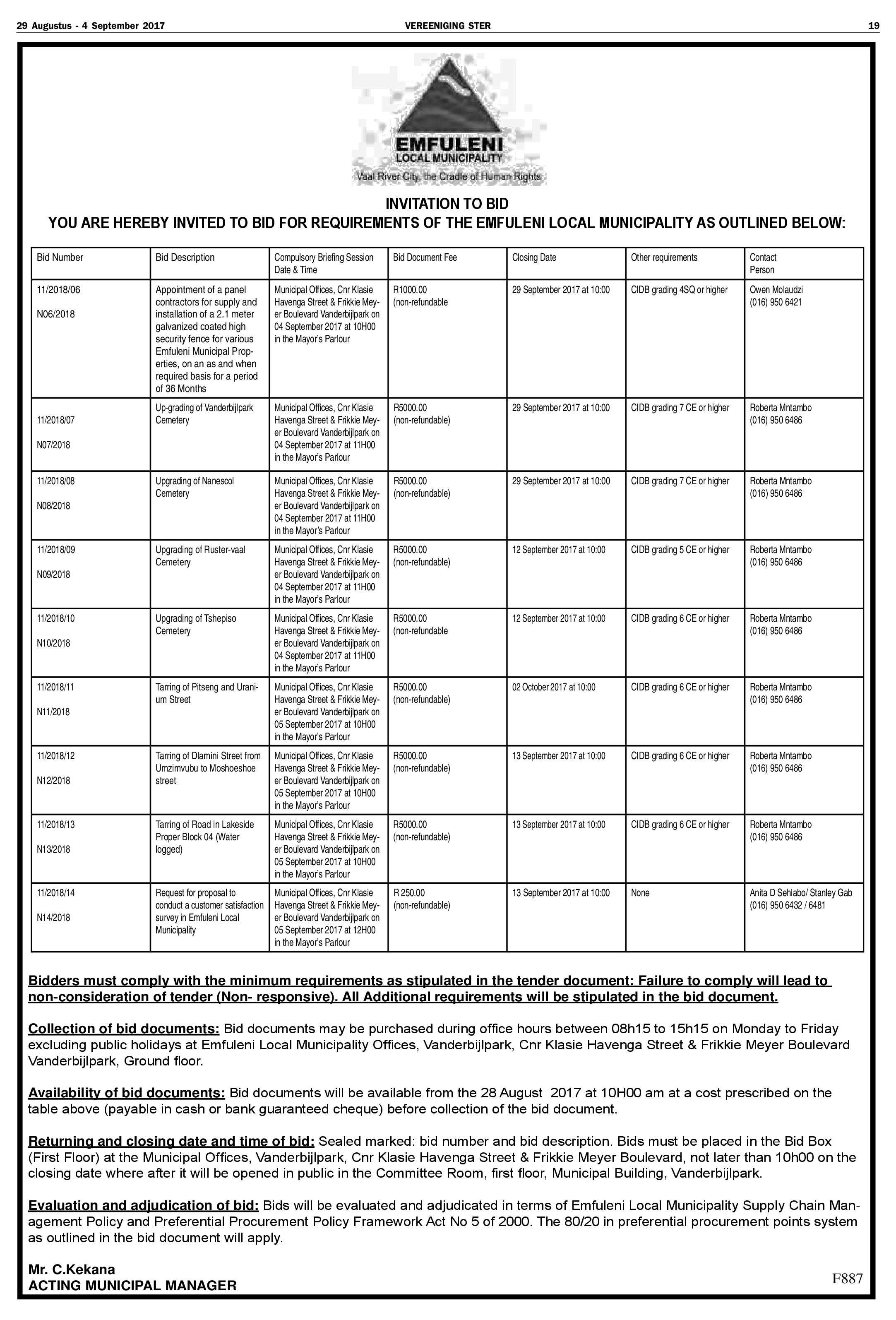 Vereeniging Ster 29 Augustus – 4 September 2017 page 19
