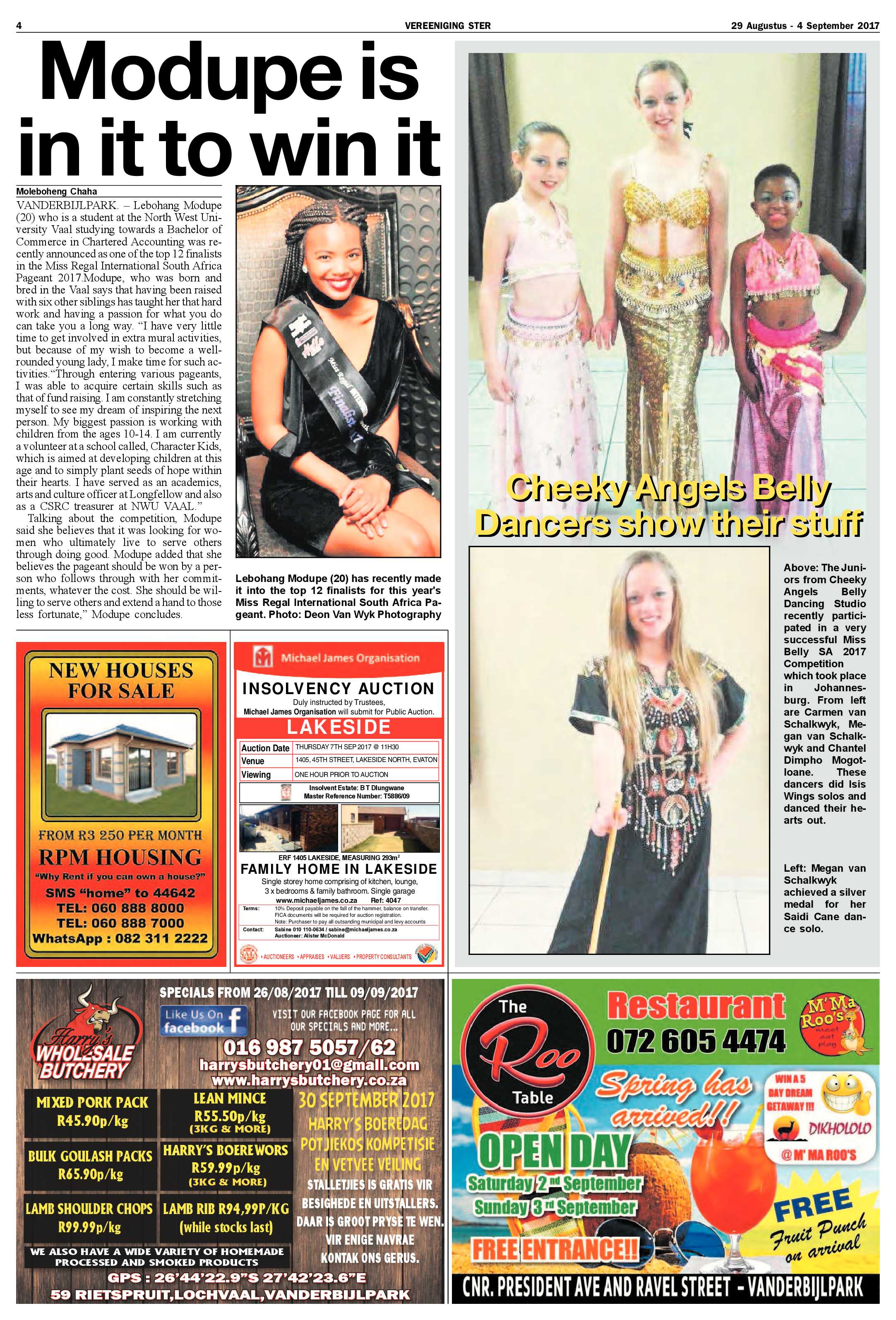 Vereeniging Ster 29 Augustus – 4 September 2017 page 4