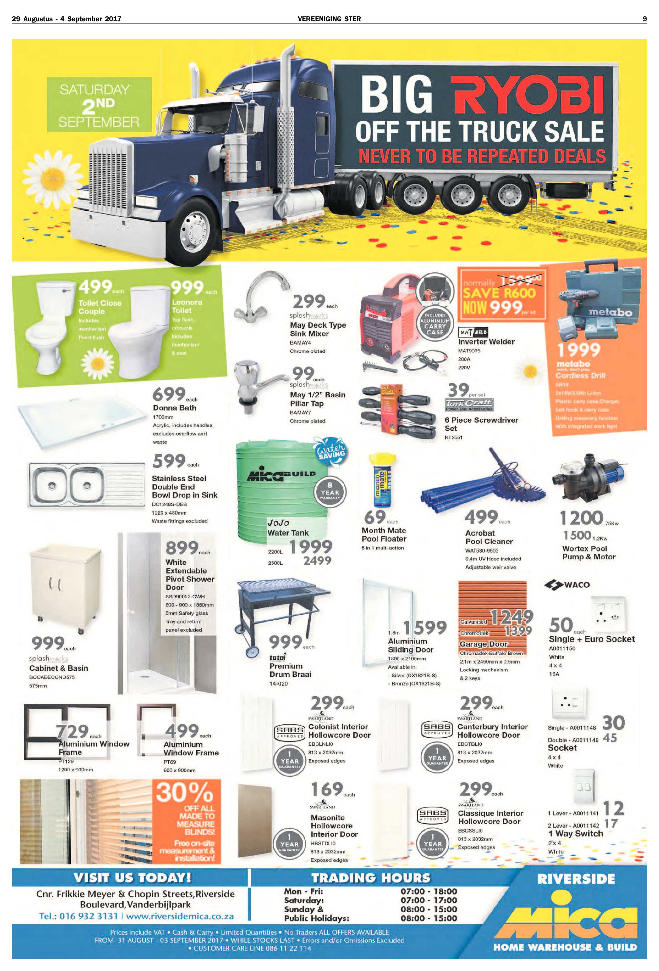 Vereeniging Ster 29 Augustus – 4 September 2017 page 9