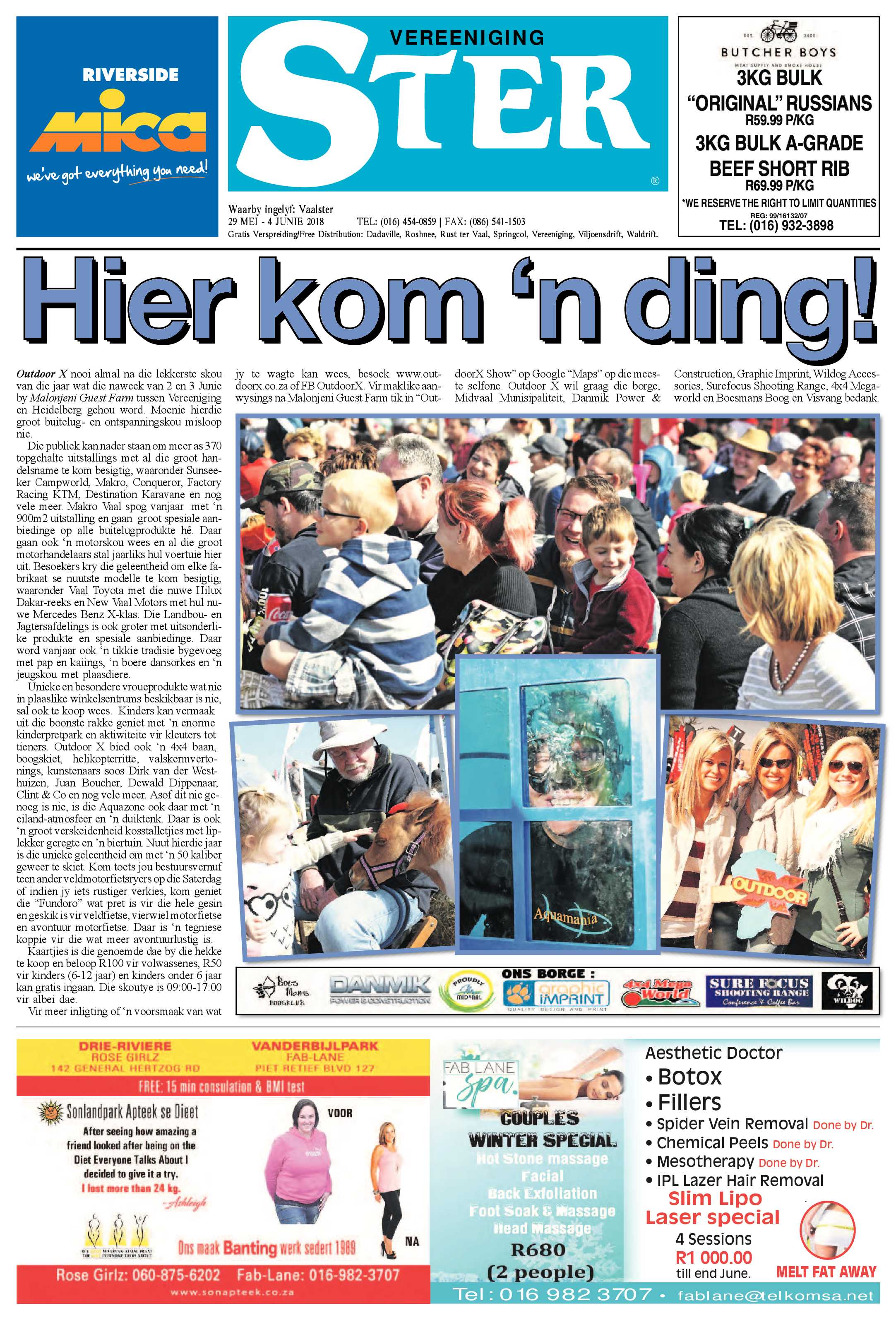 Vereeniging Ster 29 Mei – 4 Junie 2018 page 1