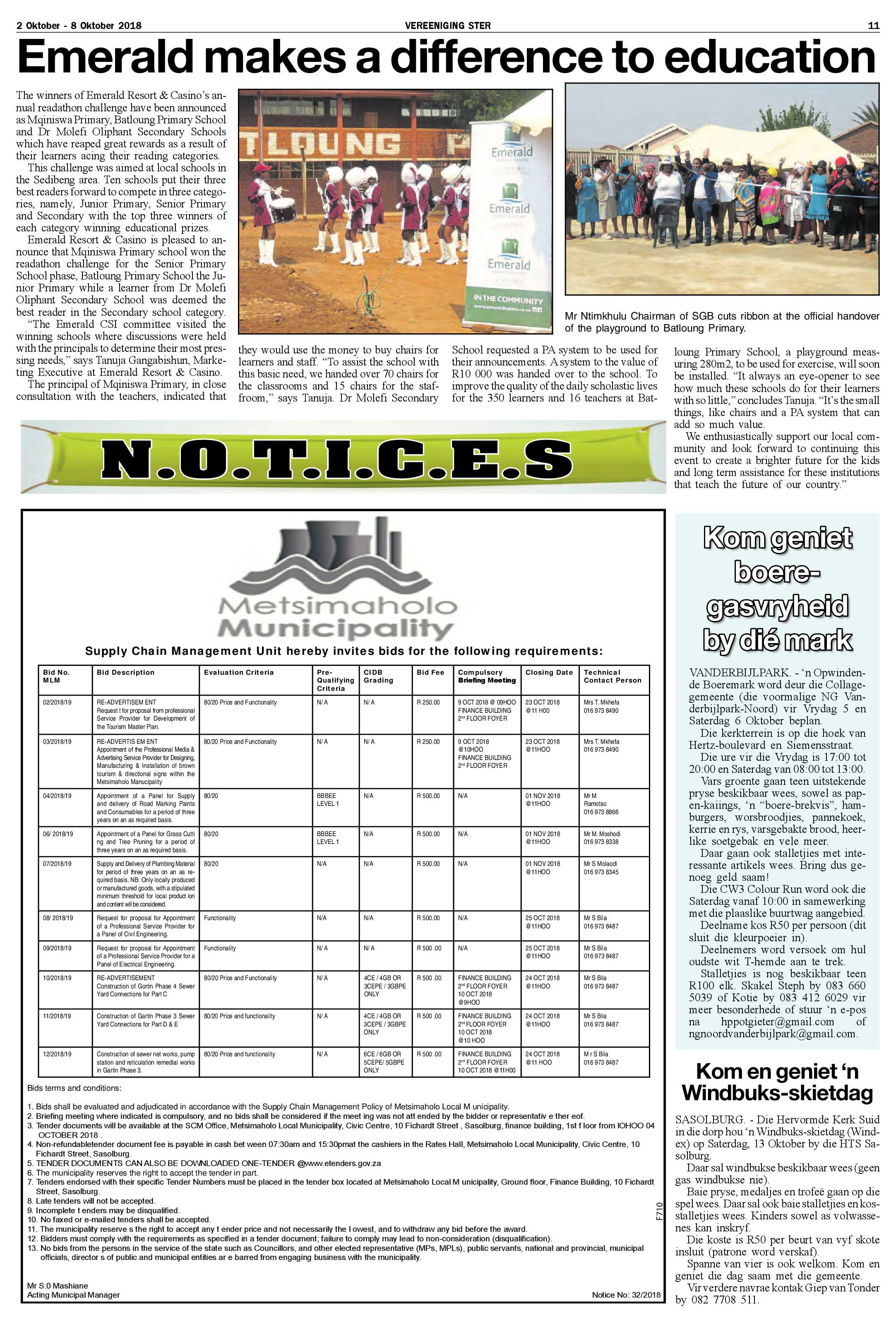 Vereeniging Ster 2 – 8 Oktober 2018 page 11