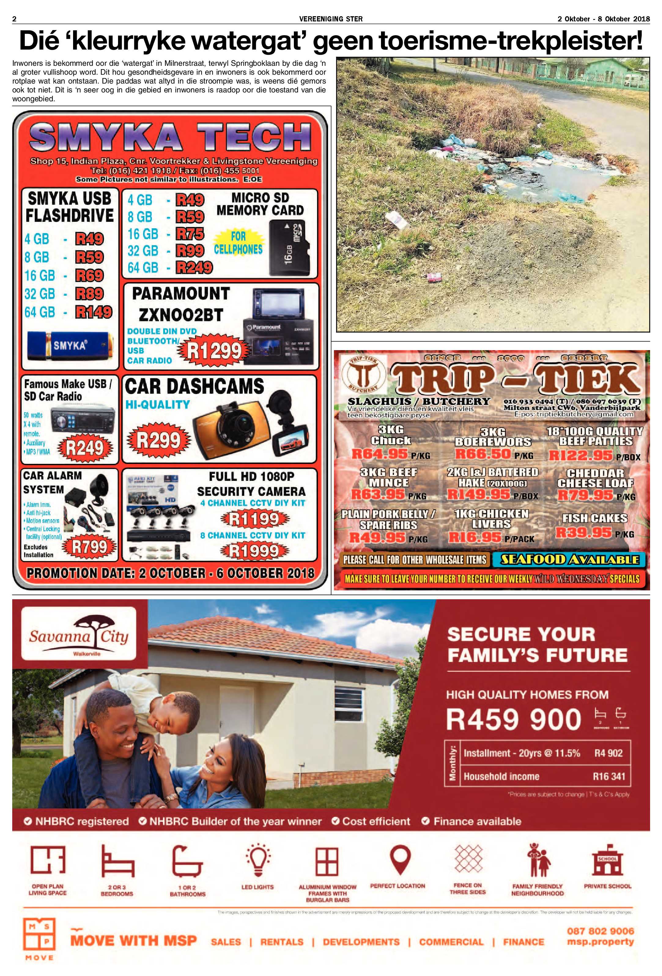 Vereeniging Ster 2 – 8 Oktober 2018 page 2