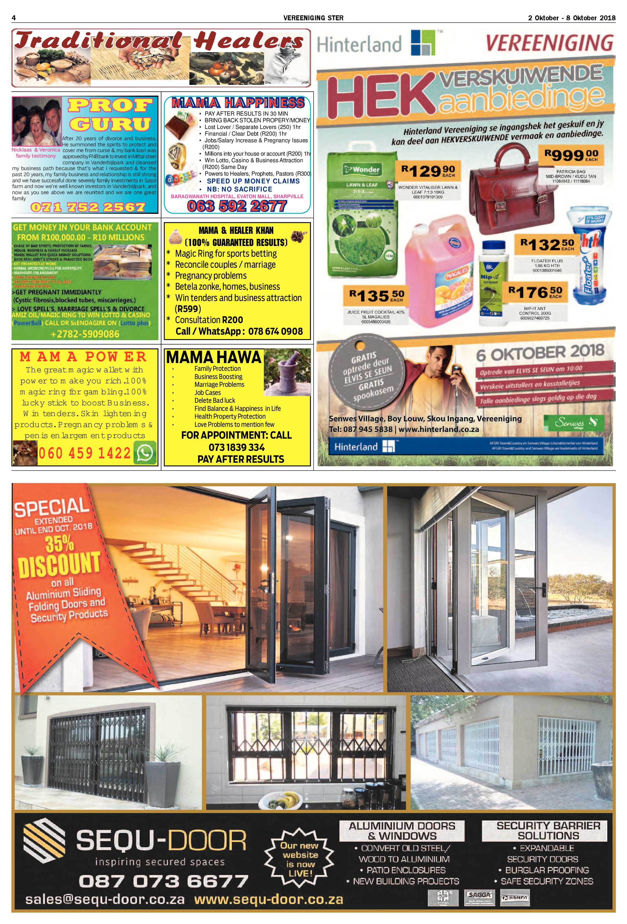 Vereeniging Ster 2 – 8 Oktober 2018 page 4