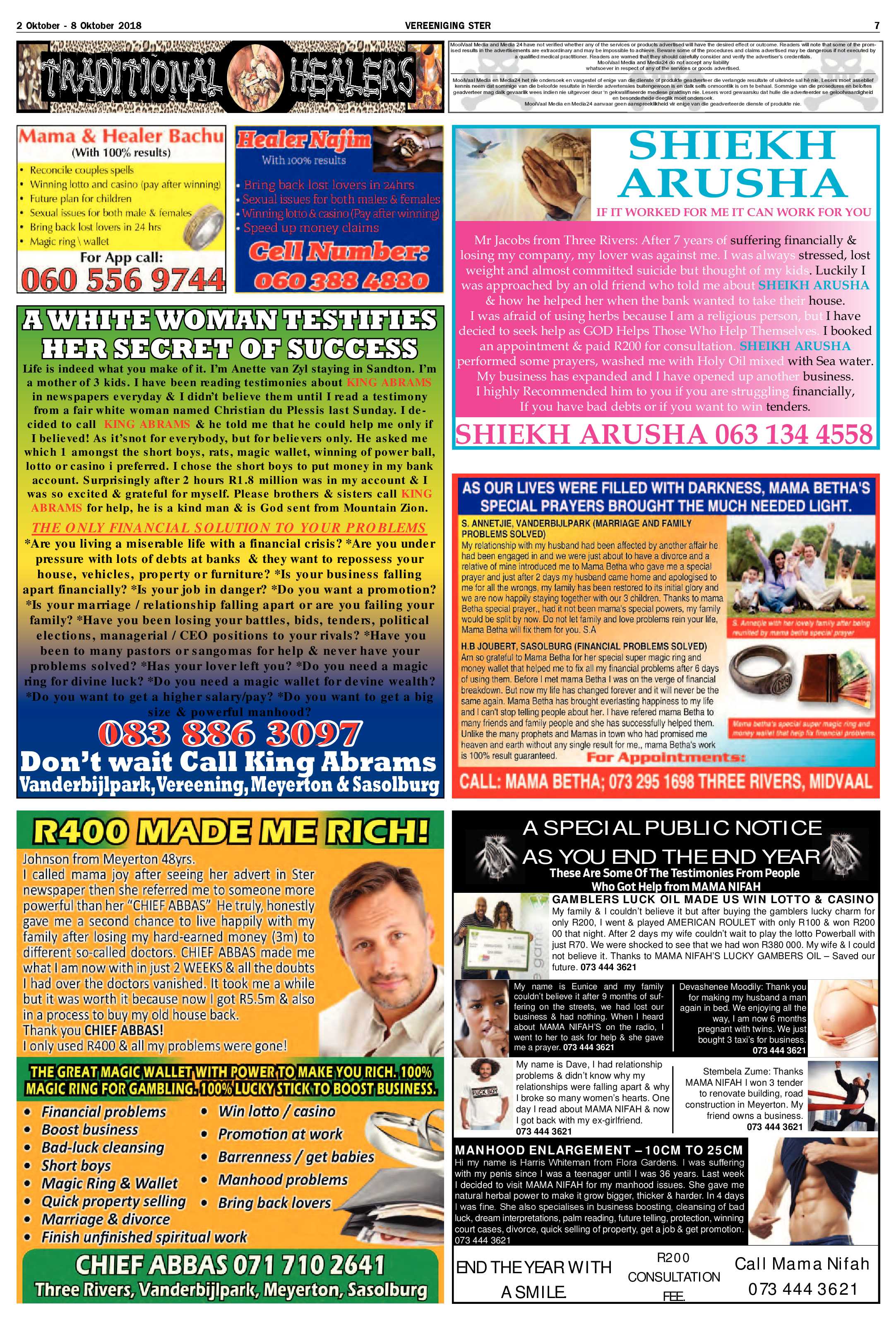 Vereeniging Ster 2 – 8 Oktober 2018 page 7