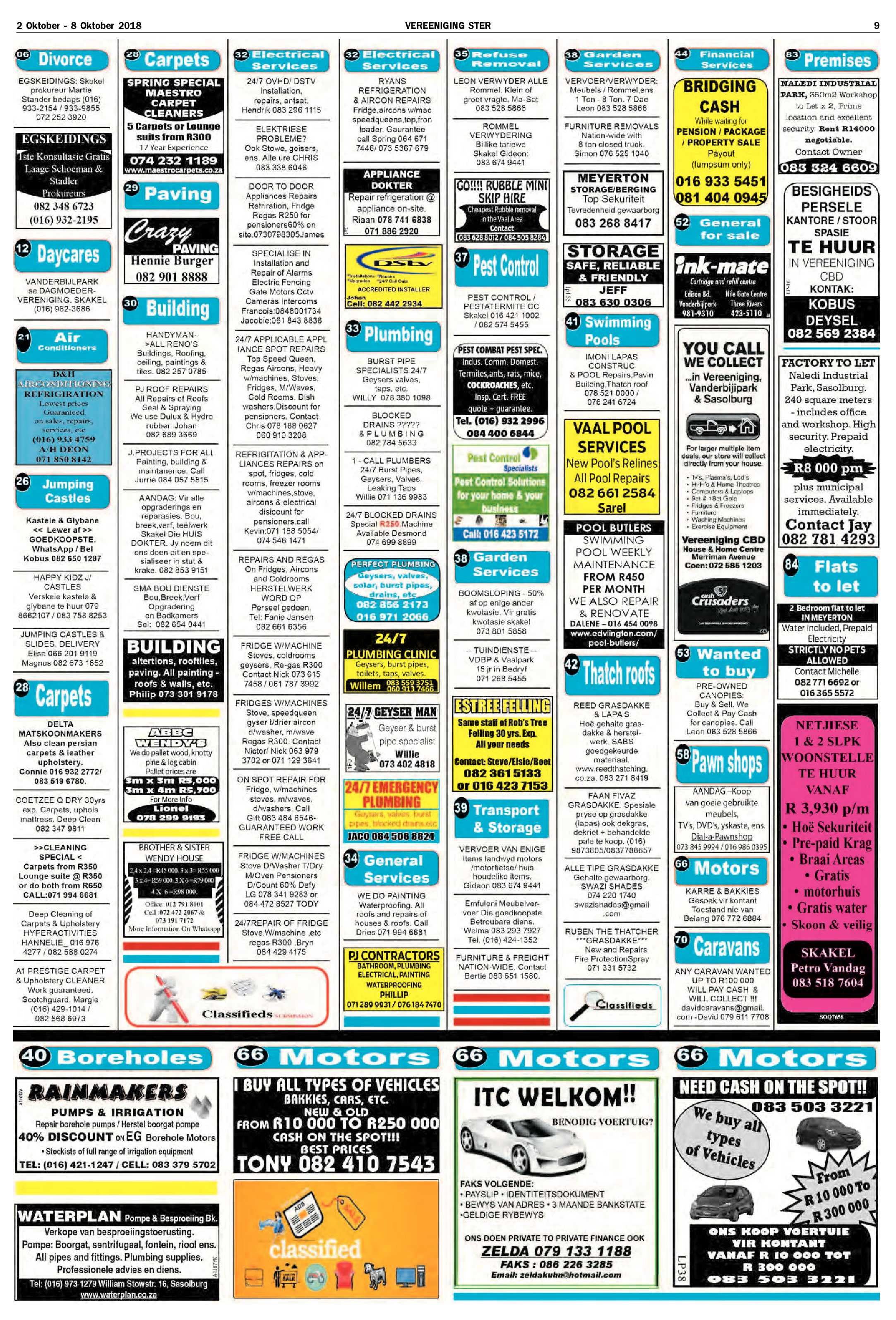 Vereeniging Ster 2 – 8 Oktober 2018 page 9