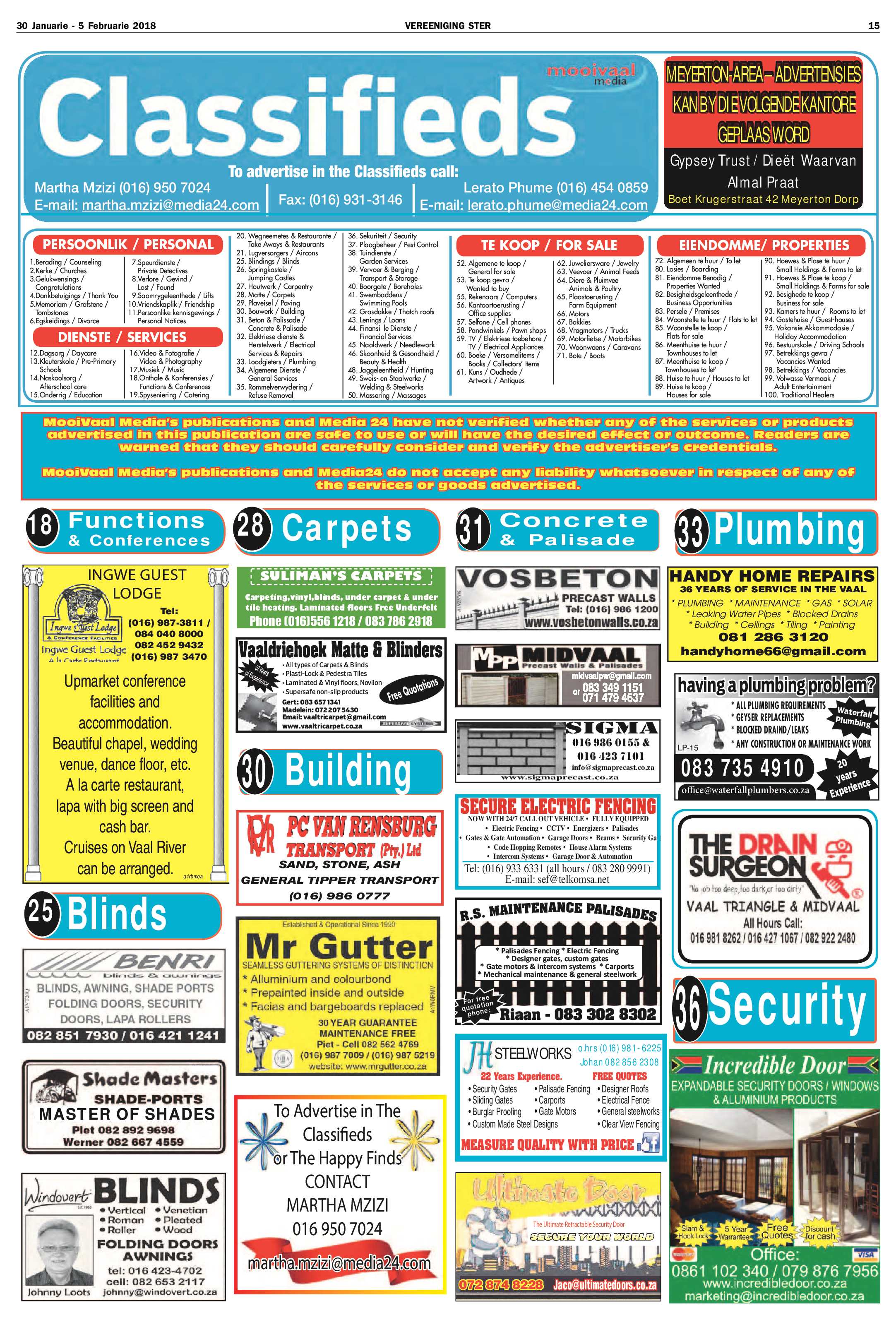 Vereeniging Ster 30 Januarie – 5 Februarie 2018 page 15