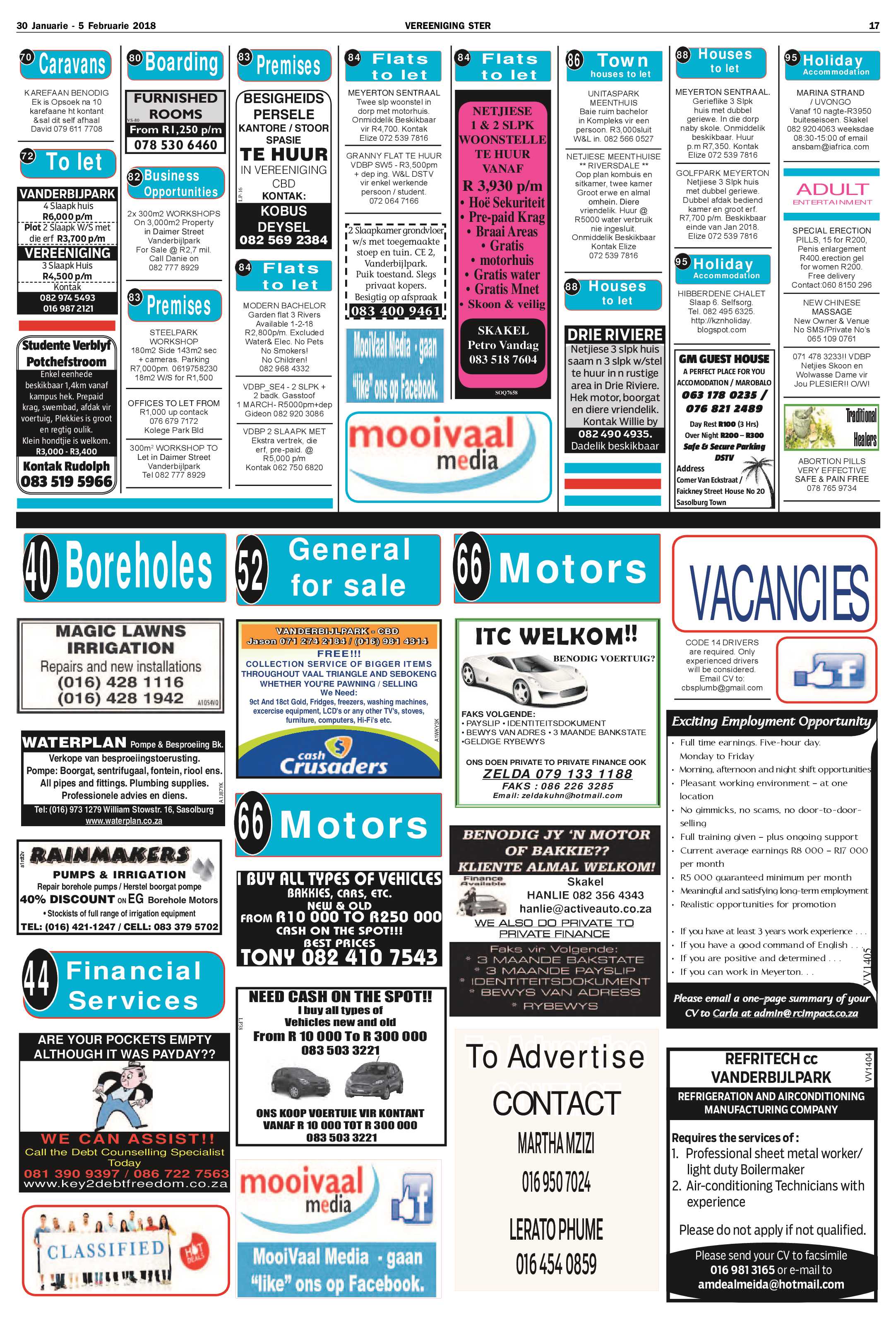 Vereeniging Ster 30 Januarie – 5 Februarie 2018 page 17