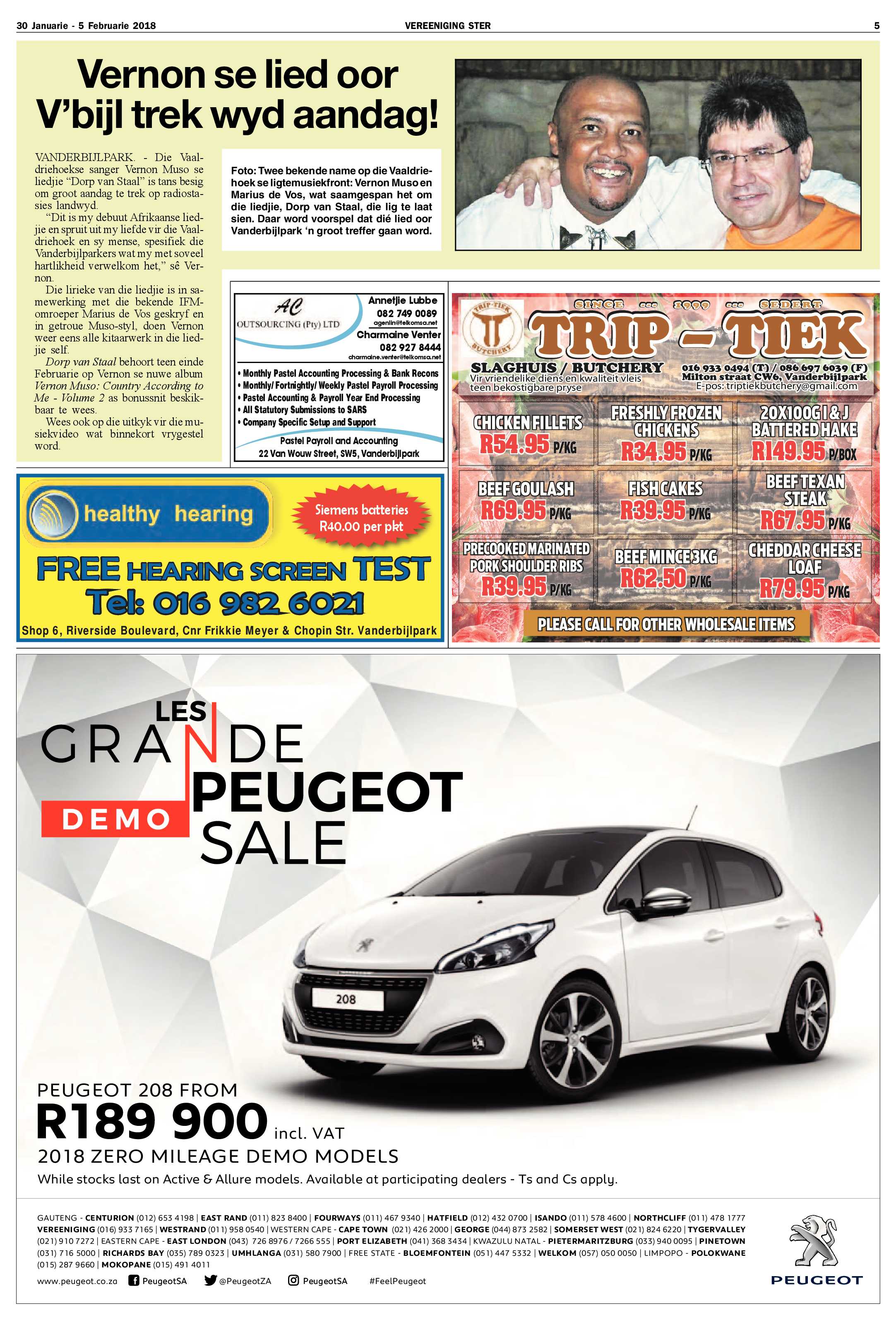 Vereeniging Ster 30 Januarie – 5 Februarie 2018 page 5