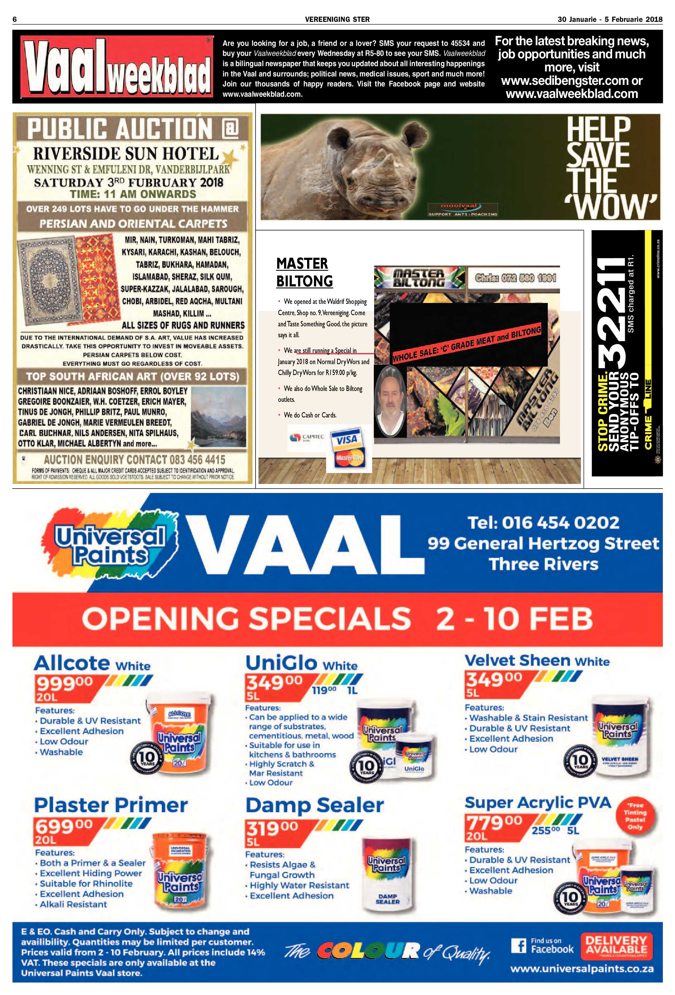 Vereeniging Ster 30 Januarie – 5 Februarie 2018 page 6