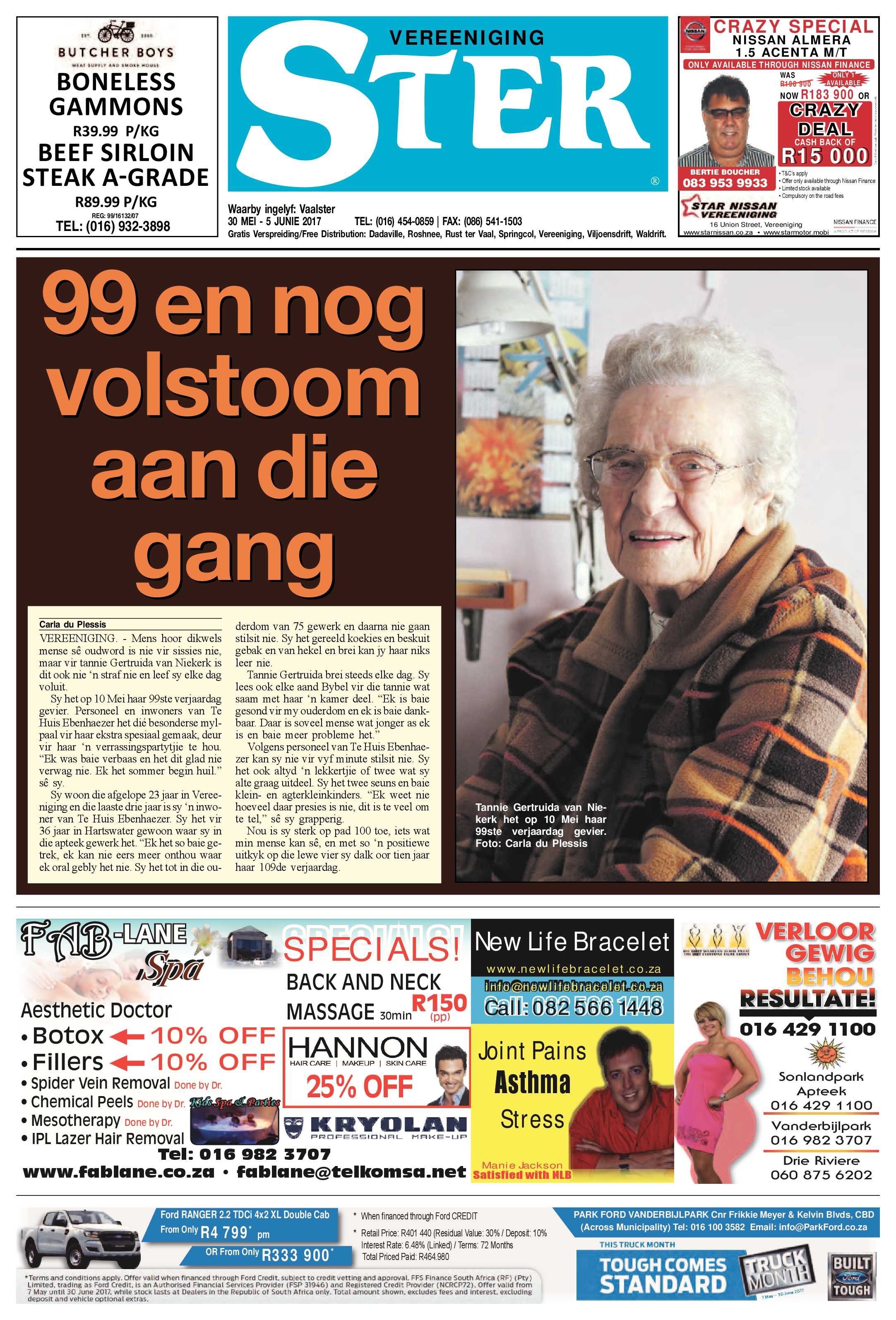 Vereeniging Ster 30 Mei – 5 Junie 2017 page 1