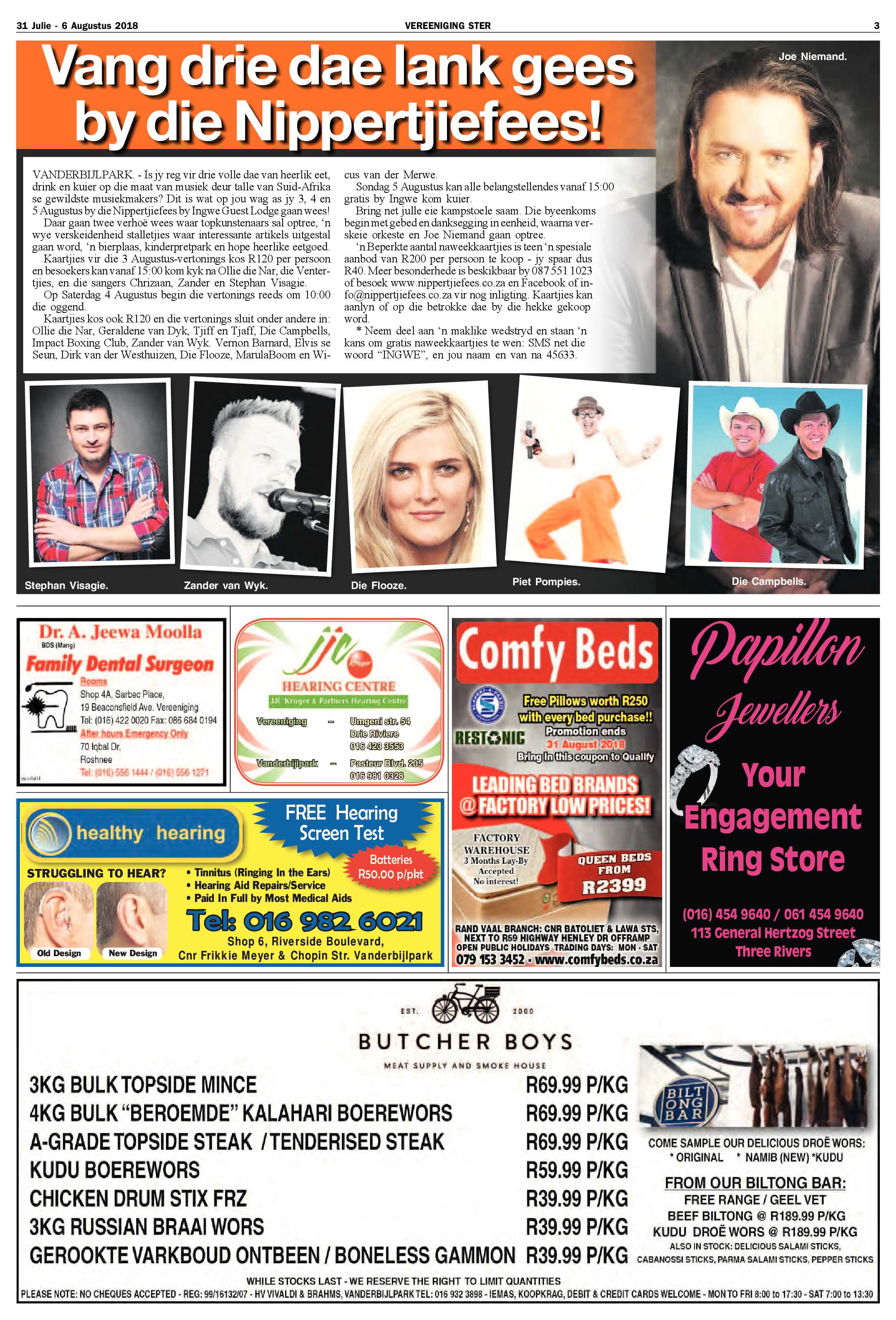 Vereeniging Ster 31 Julie – 6 Augustus 2018 page 3