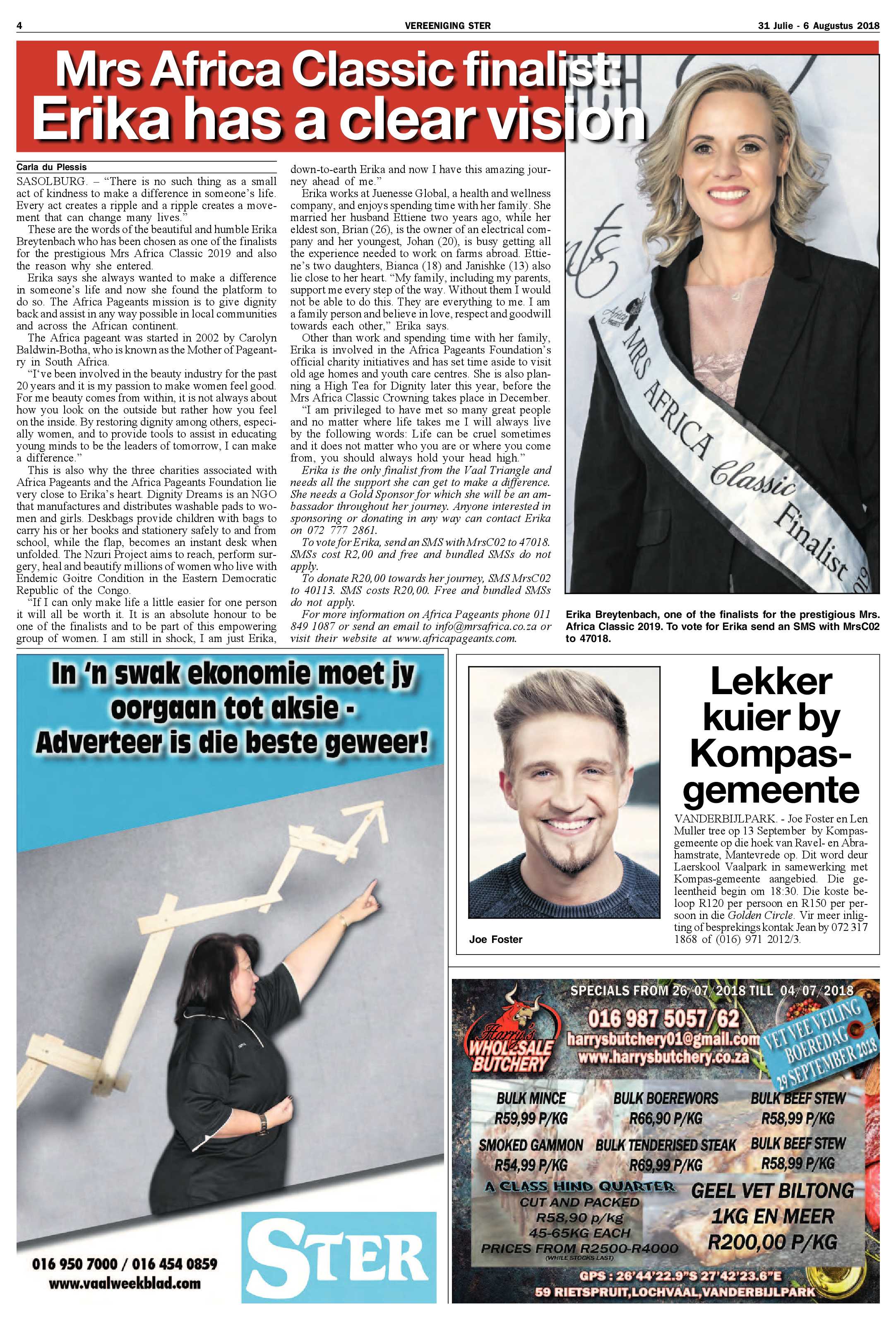 Vereeniging Ster 31 Julie – 6 Augustus 2018 page 4