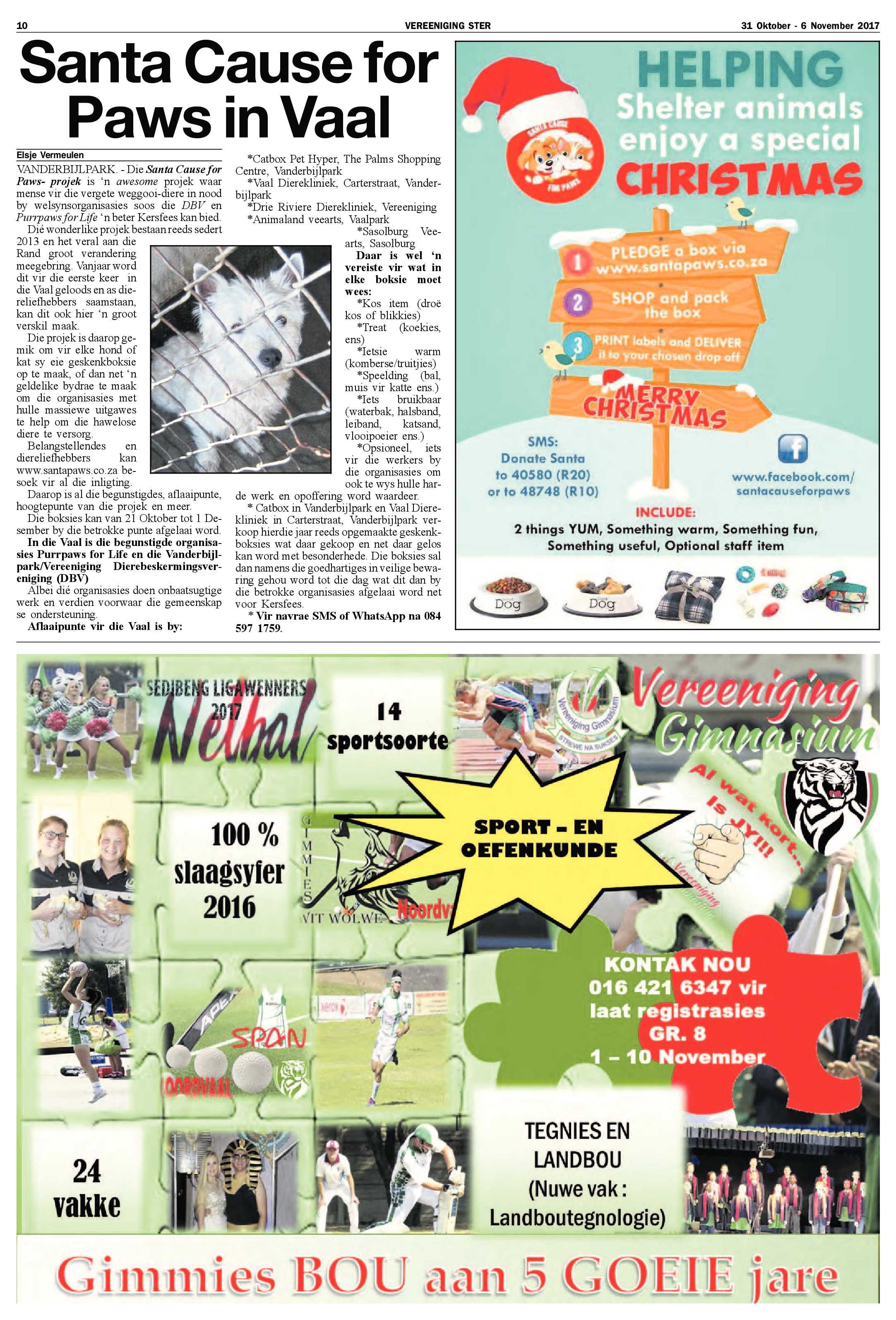 Vereeniging Ster 31 Oktober – 6 November 2017 page 10