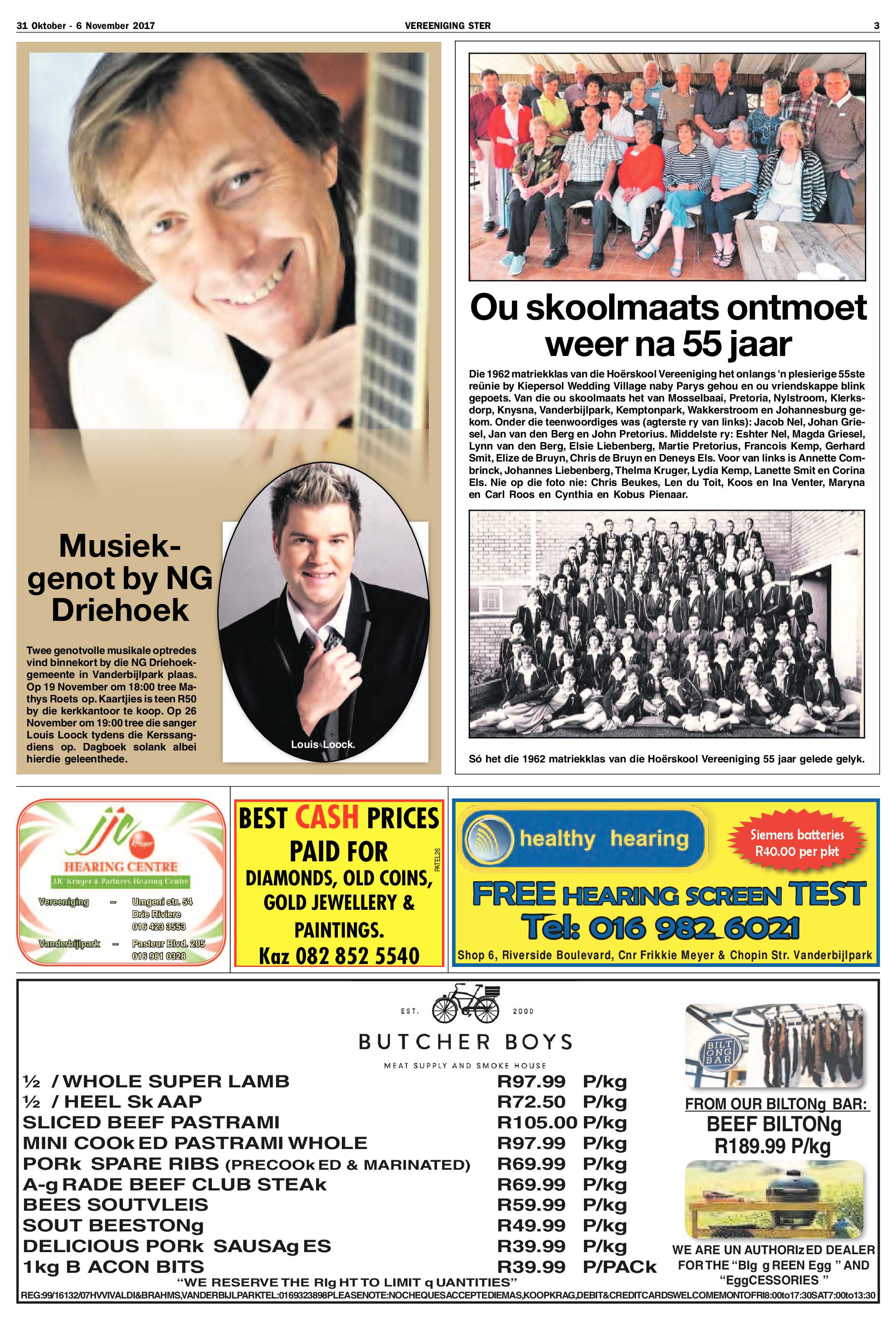 Vereeniging Ster 31 Oktober – 6 November 2017 page 3