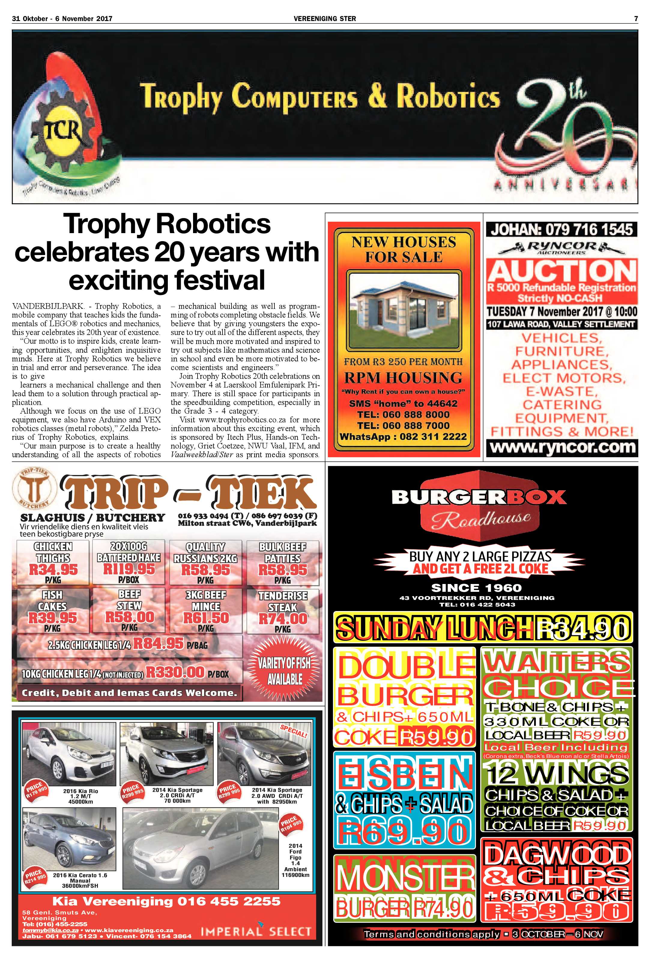 Vereeniging Ster 31 Oktober – 6 November 2017 page 7