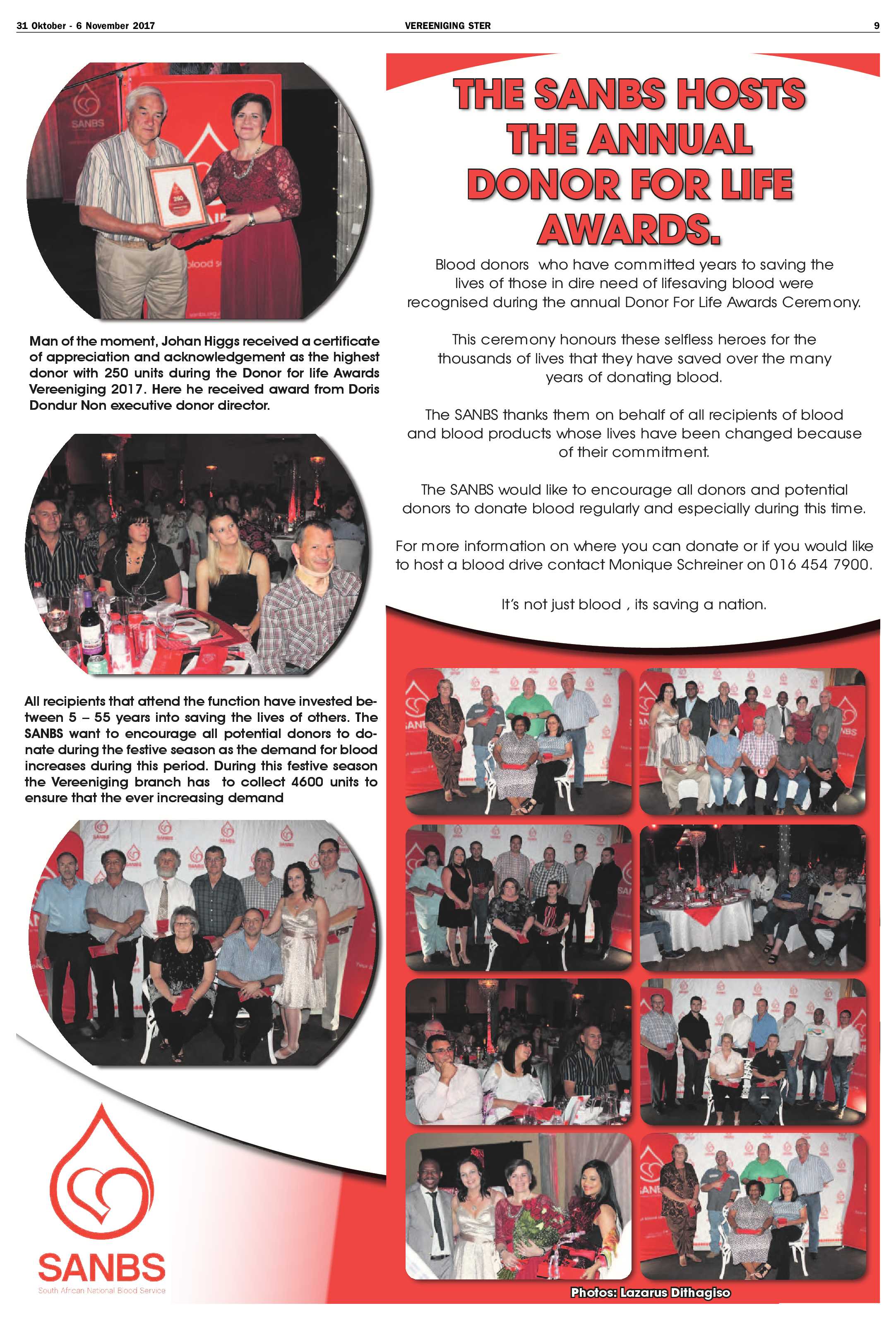 Vereeniging Ster 31 Oktober – 6 November 2017 page 9