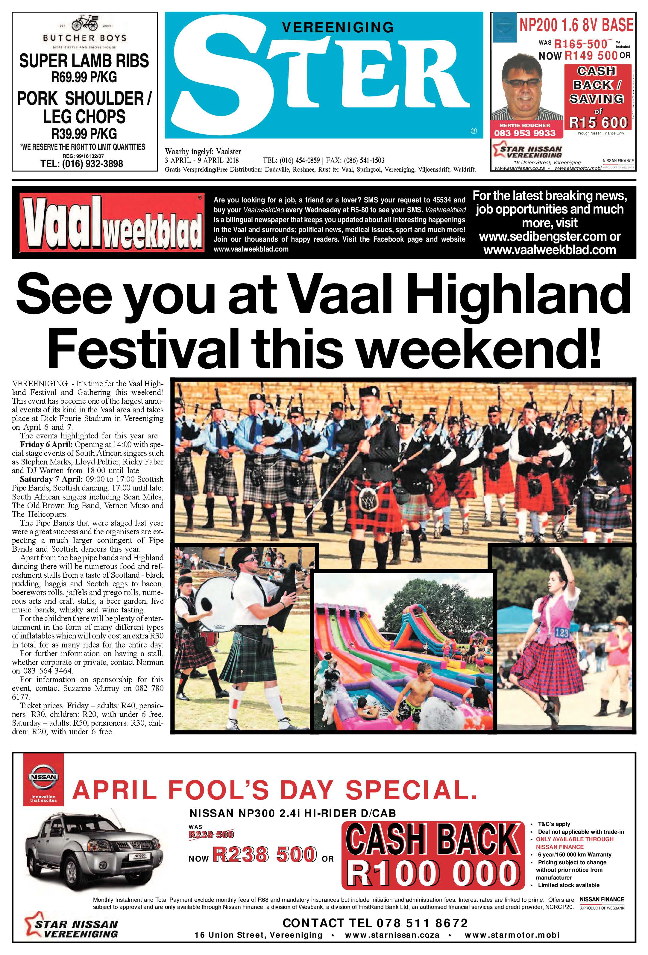 Vereeniging Ster 3 – 9 April 2018 page 1