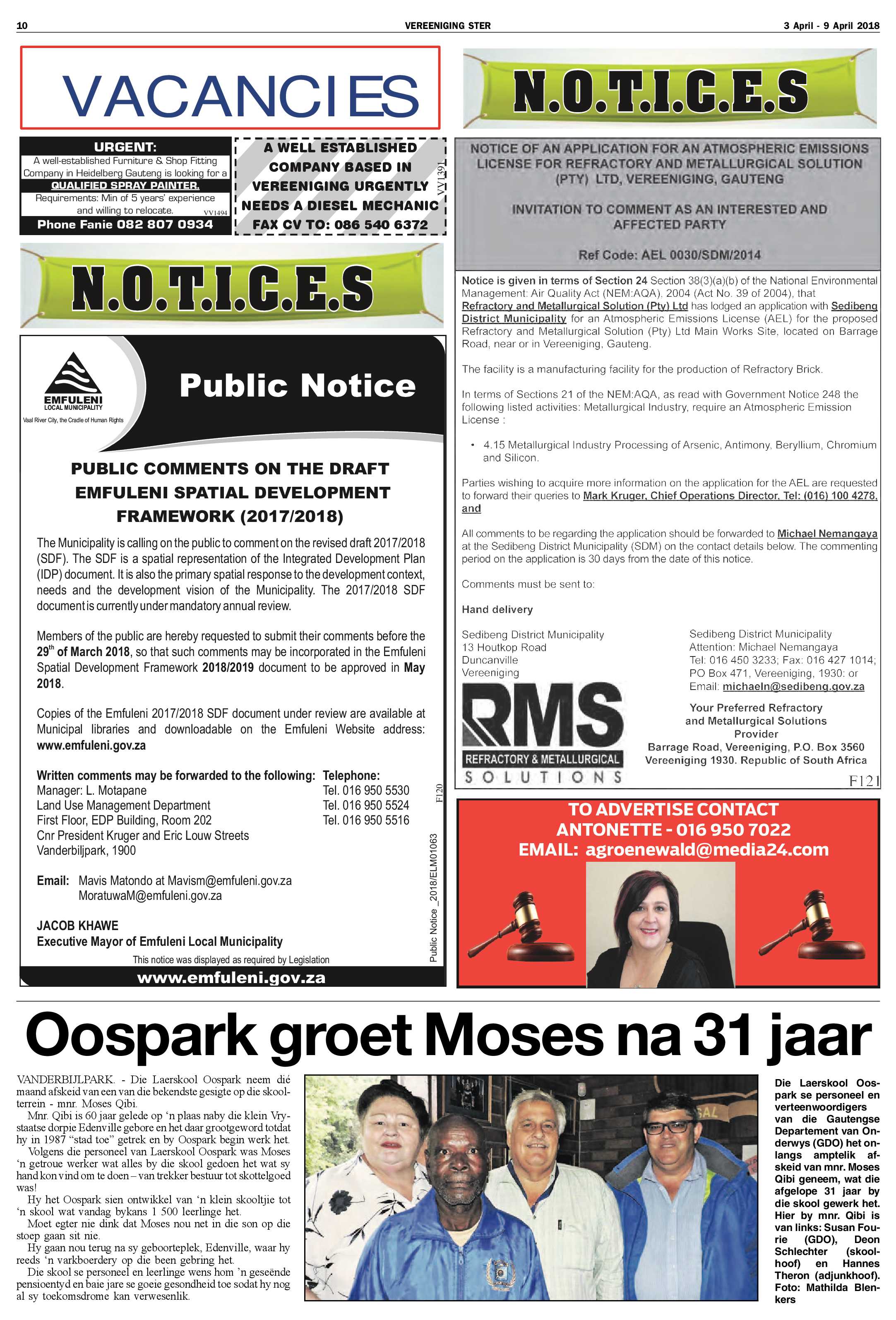 Vereeniging Ster 3 – 9 April 2018 page 10