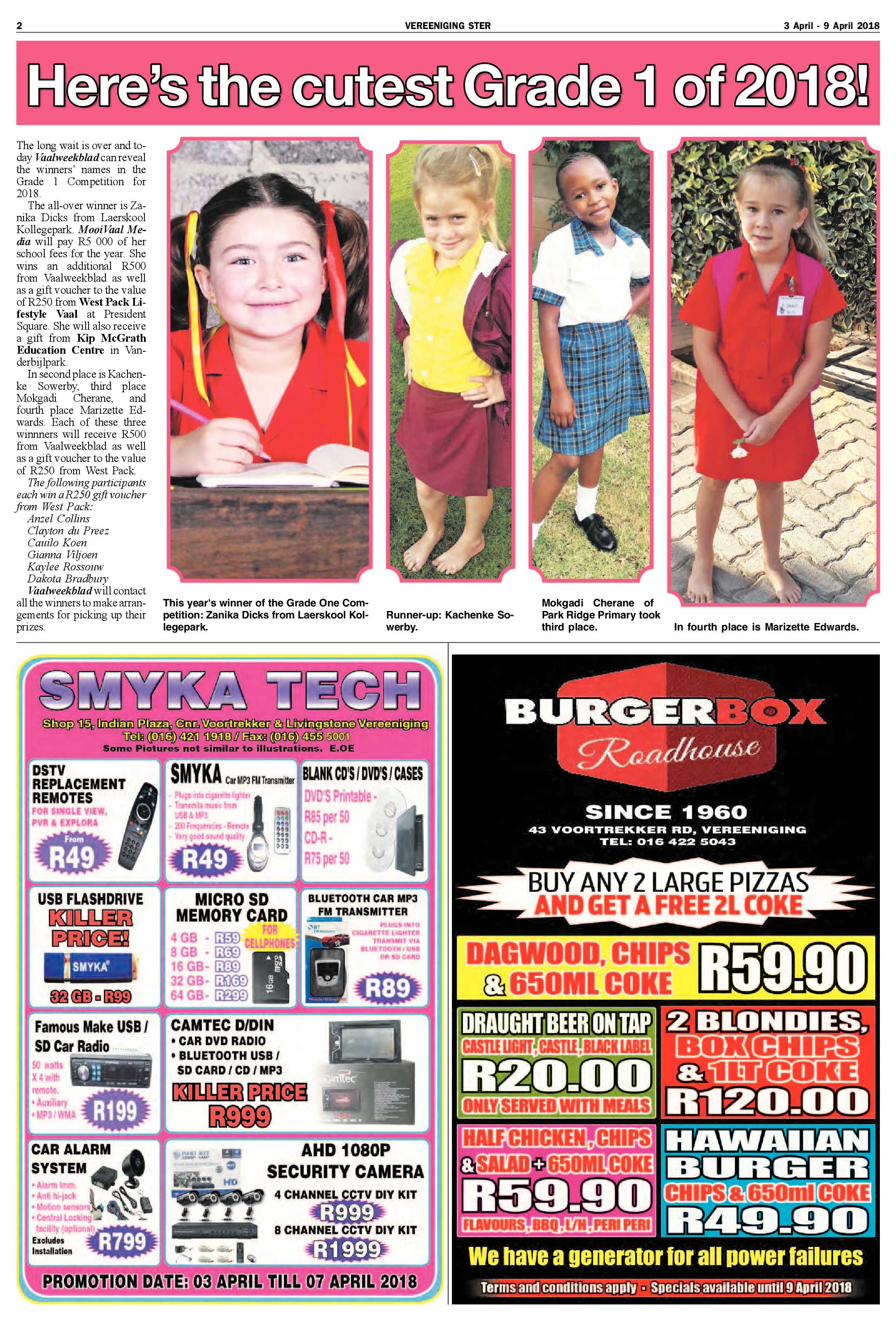 Vereeniging Ster 3 – 9 April 2018 page 2