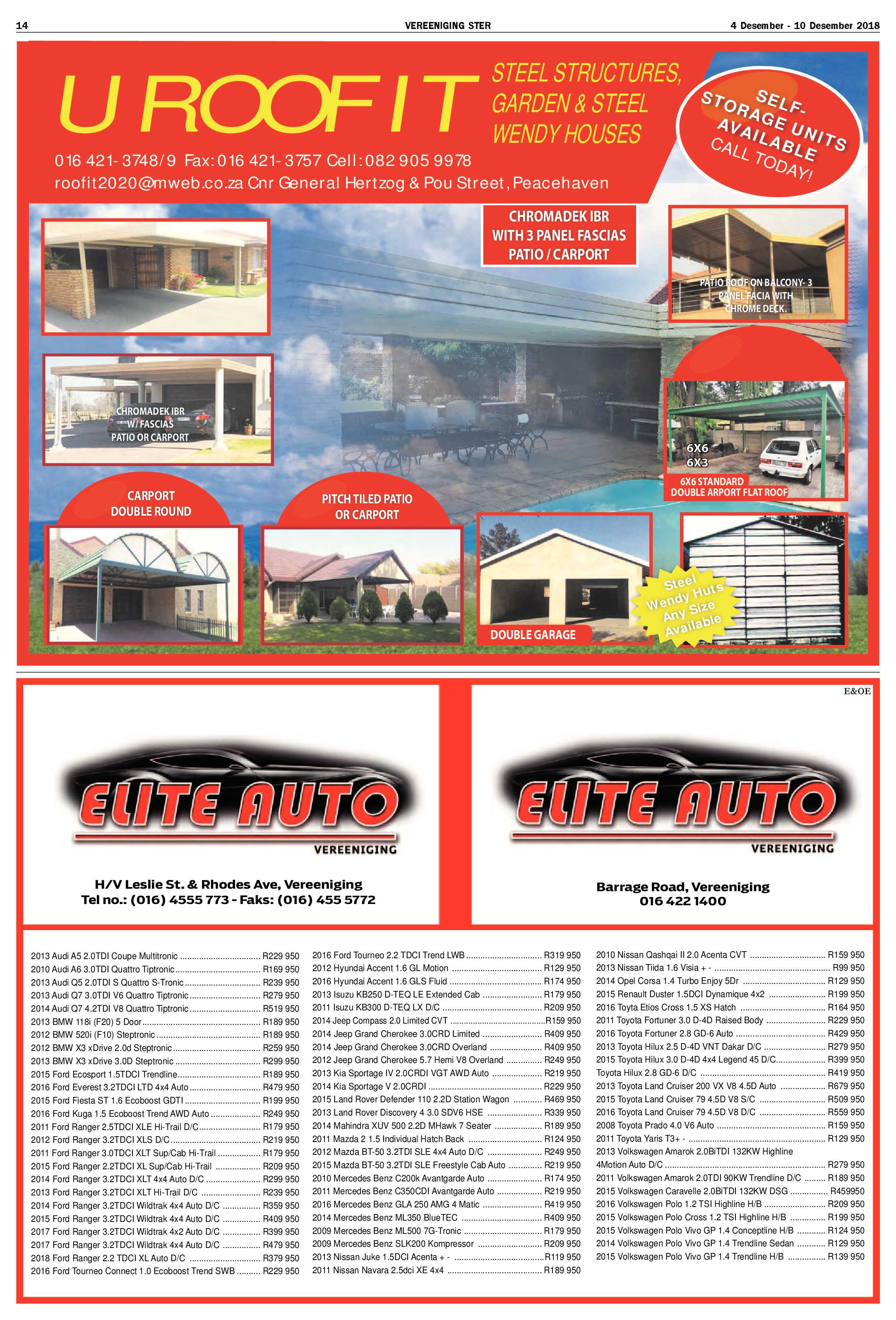 Vereeniging Ster 4 – 10 Desember 2018 page 14