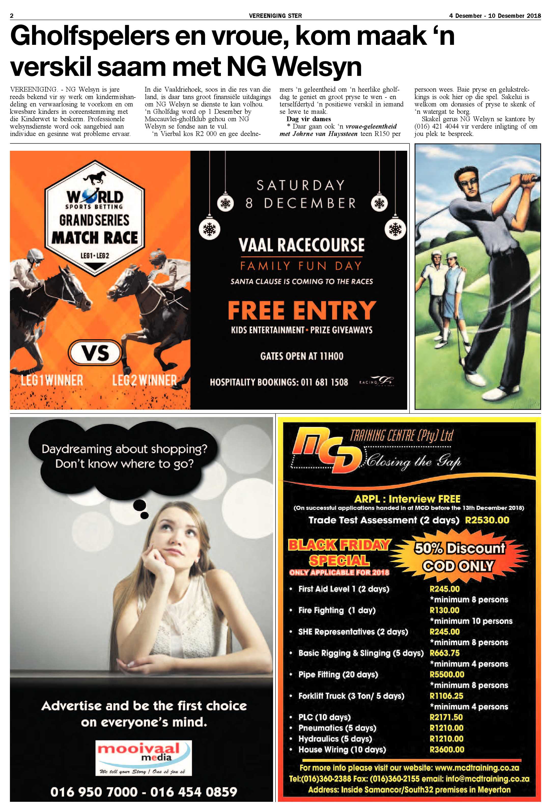 Vereeniging Ster 4 – 10 Desember 2018 page 2