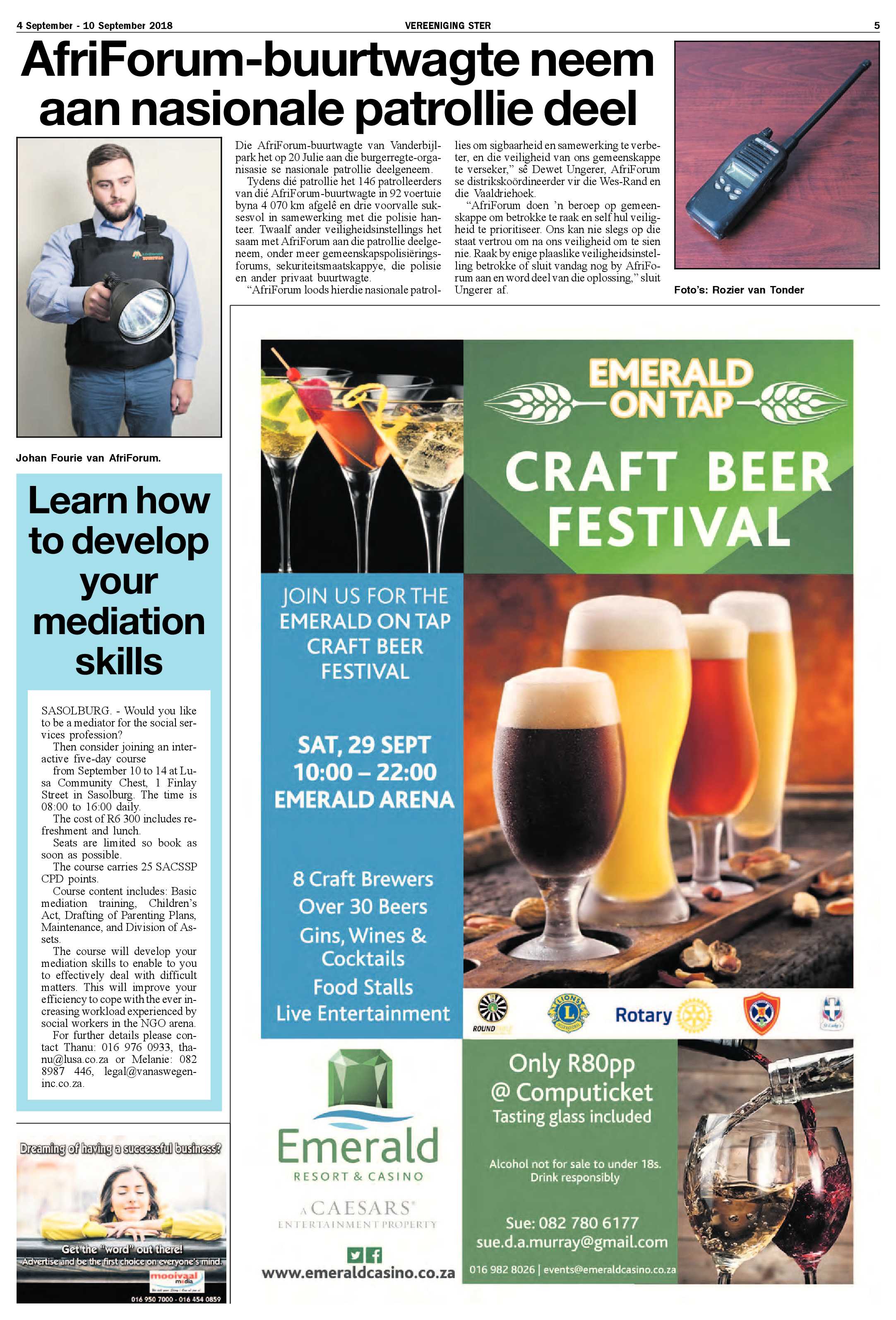 Vereeniging Ster 4 – 10 September 2018 page 5