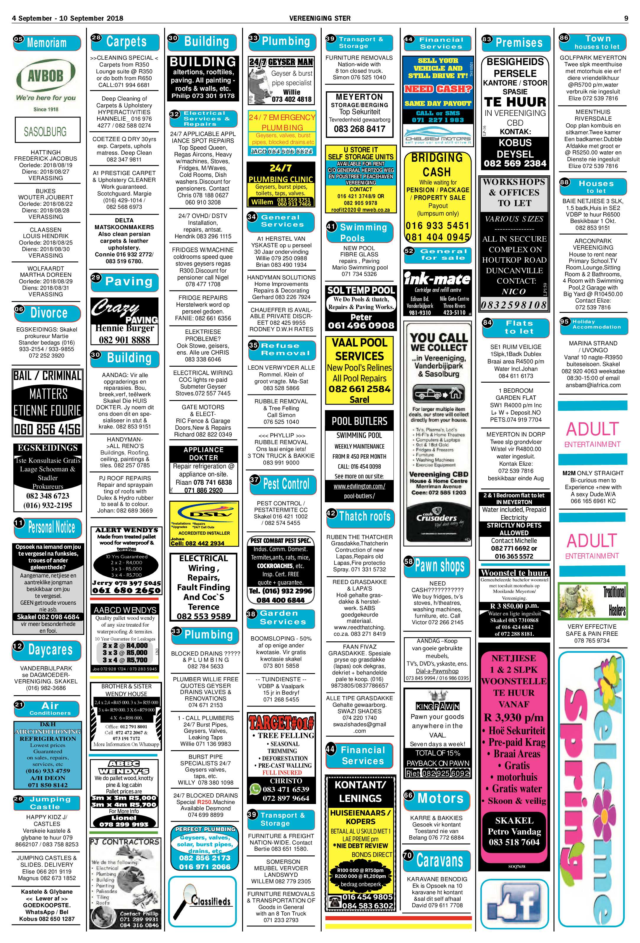 Vereeniging Ster 4 – 10 September 2018 page 9