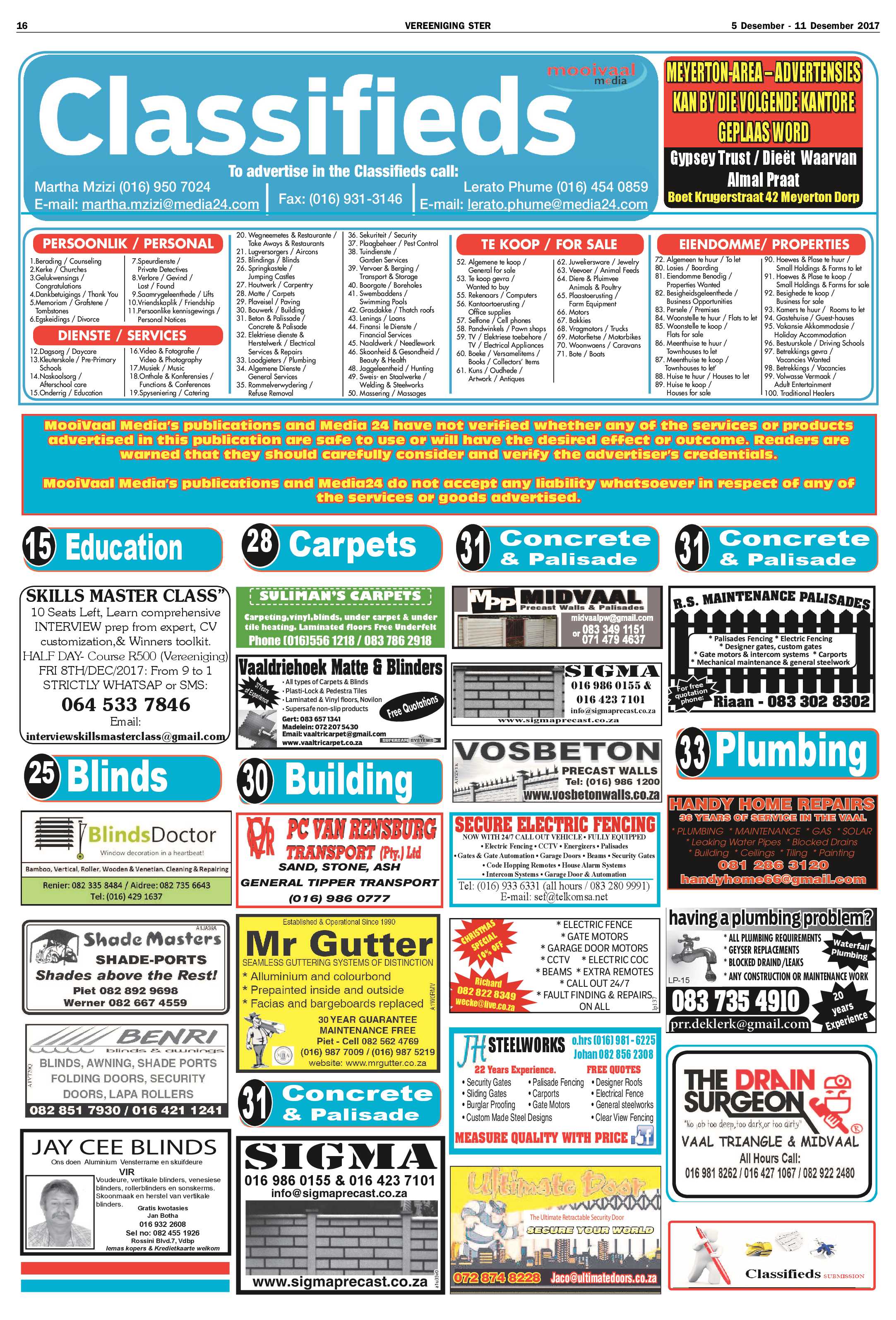 Vereeniging Ster 5 – 11 Desember 2017 page 16