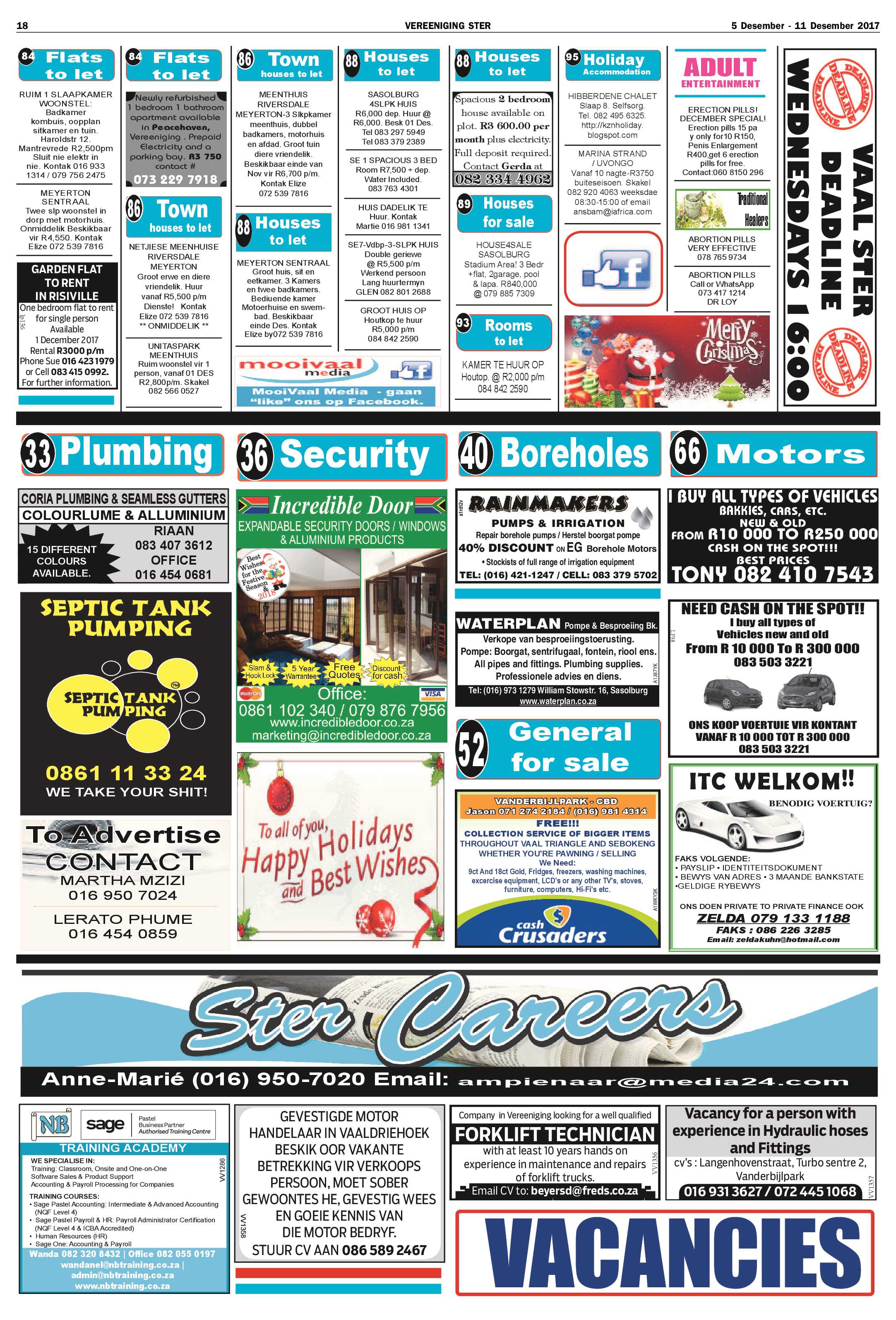 Vereeniging Ster 5 – 11 Desember 2017 page 18