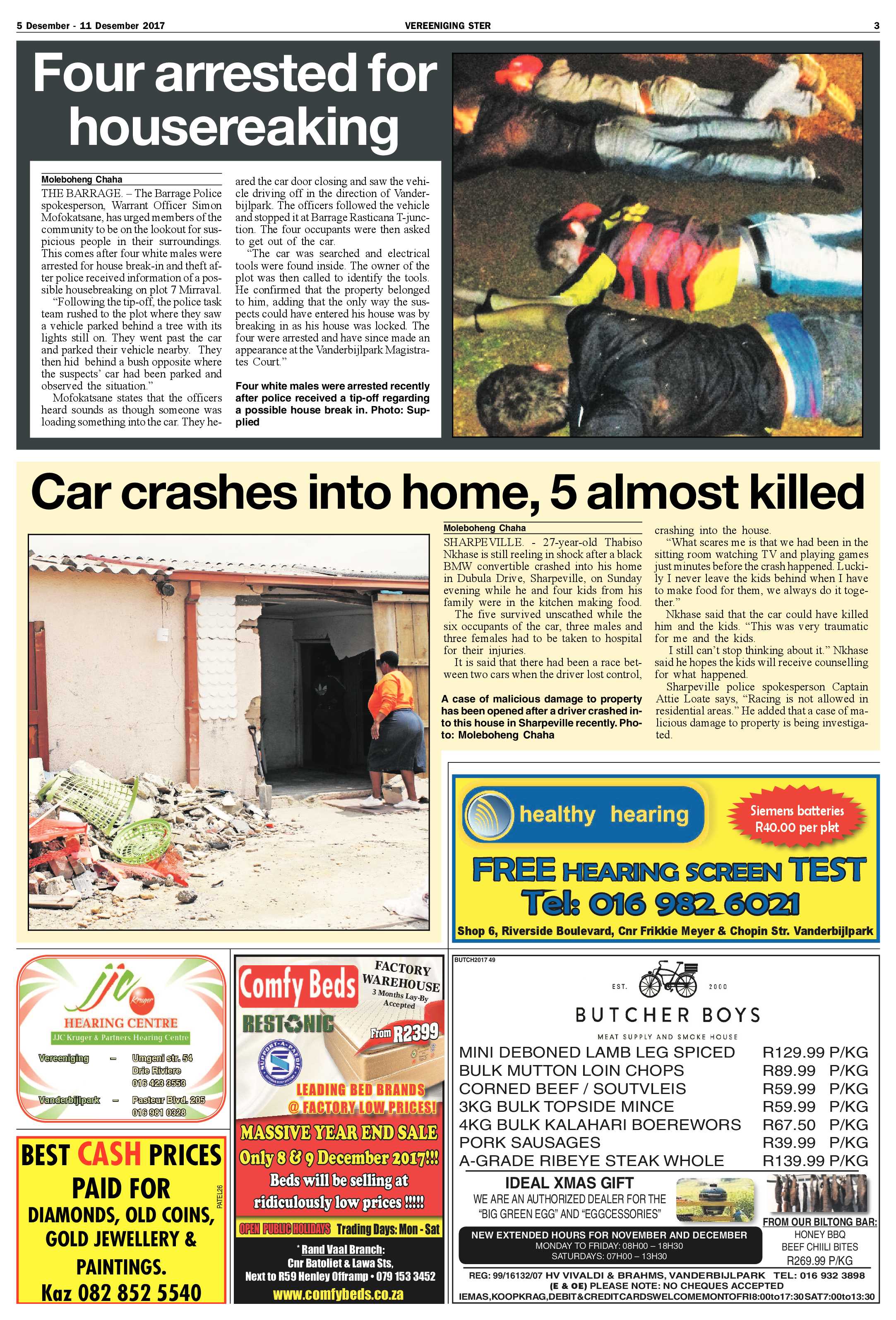 Vereeniging Ster 5 – 11 Desember 2017 page 3