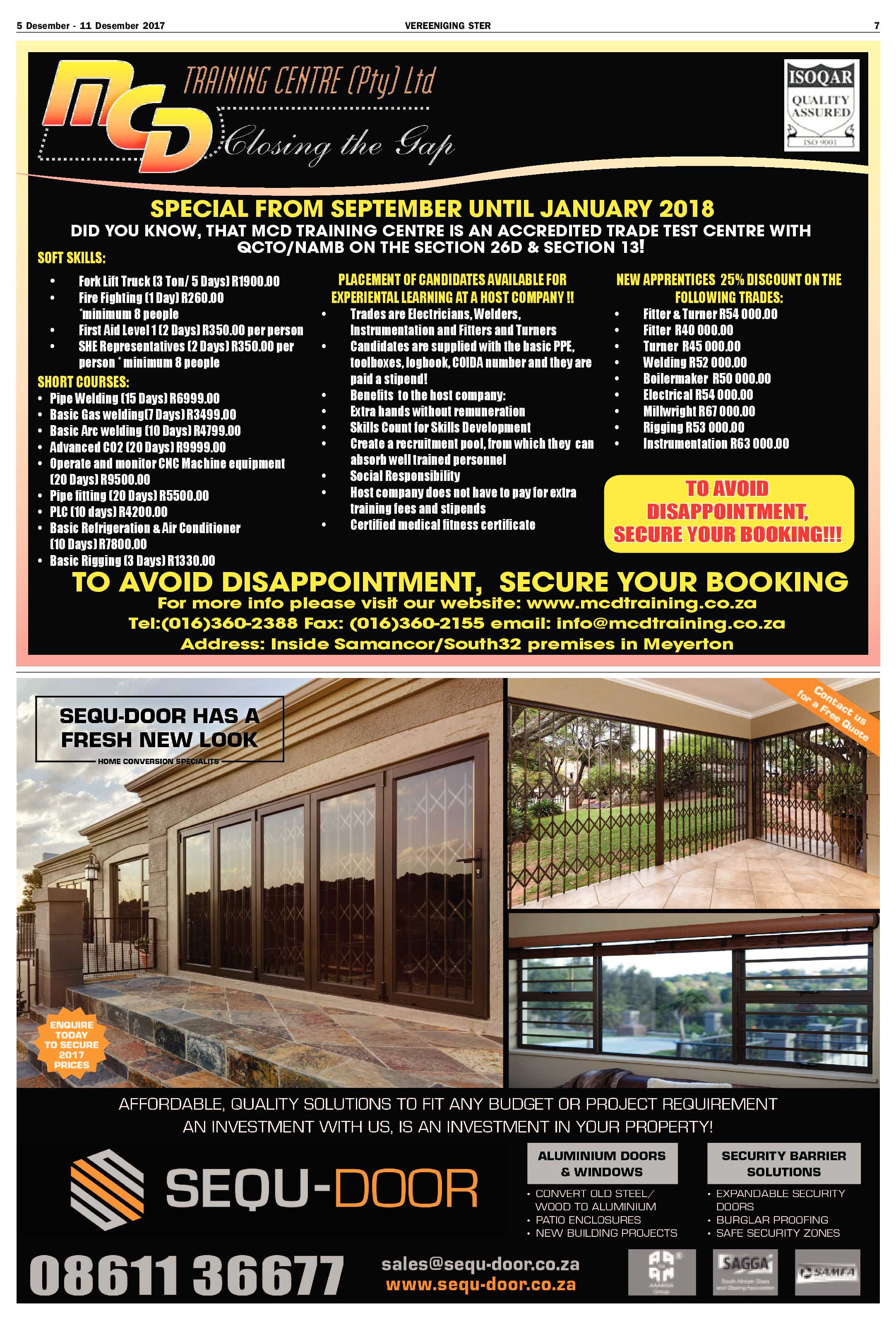 Vereeniging Ster 5 – 11 Desember 2017 page 7