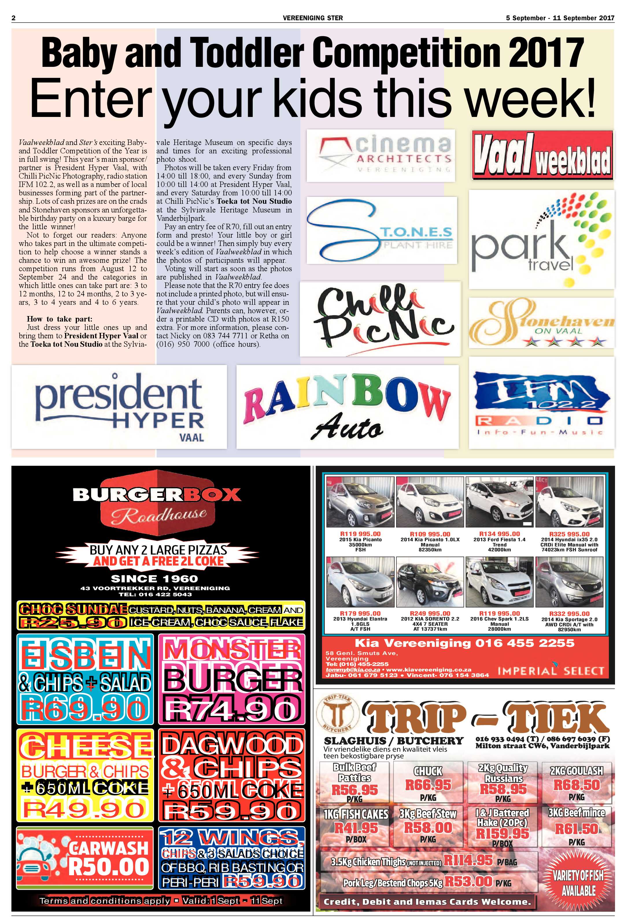 Vereeniging Ster 5 – 11 September 2017 page 2