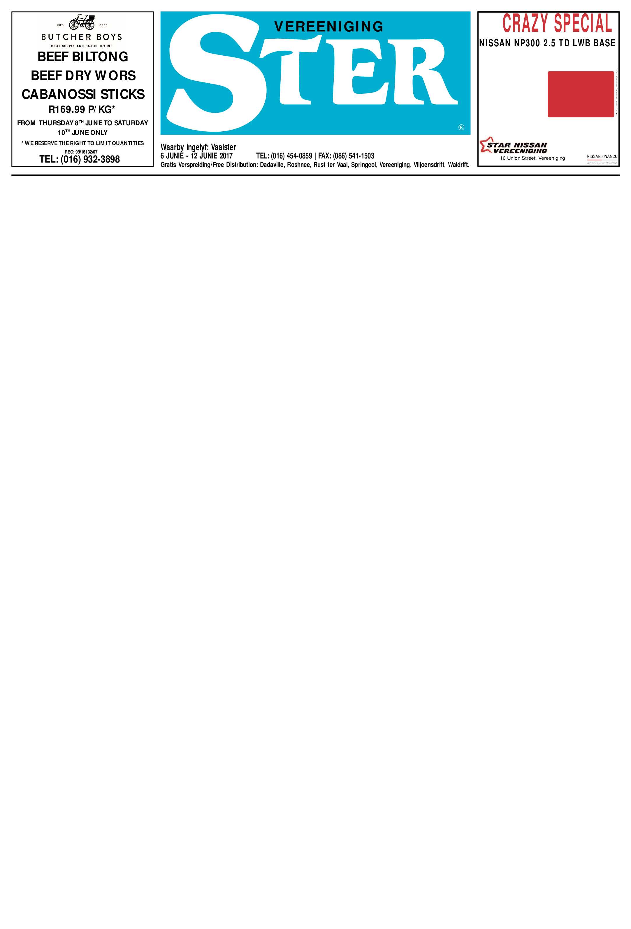 Vereeniging Ster 6 – 12 Junie 2017 page 1