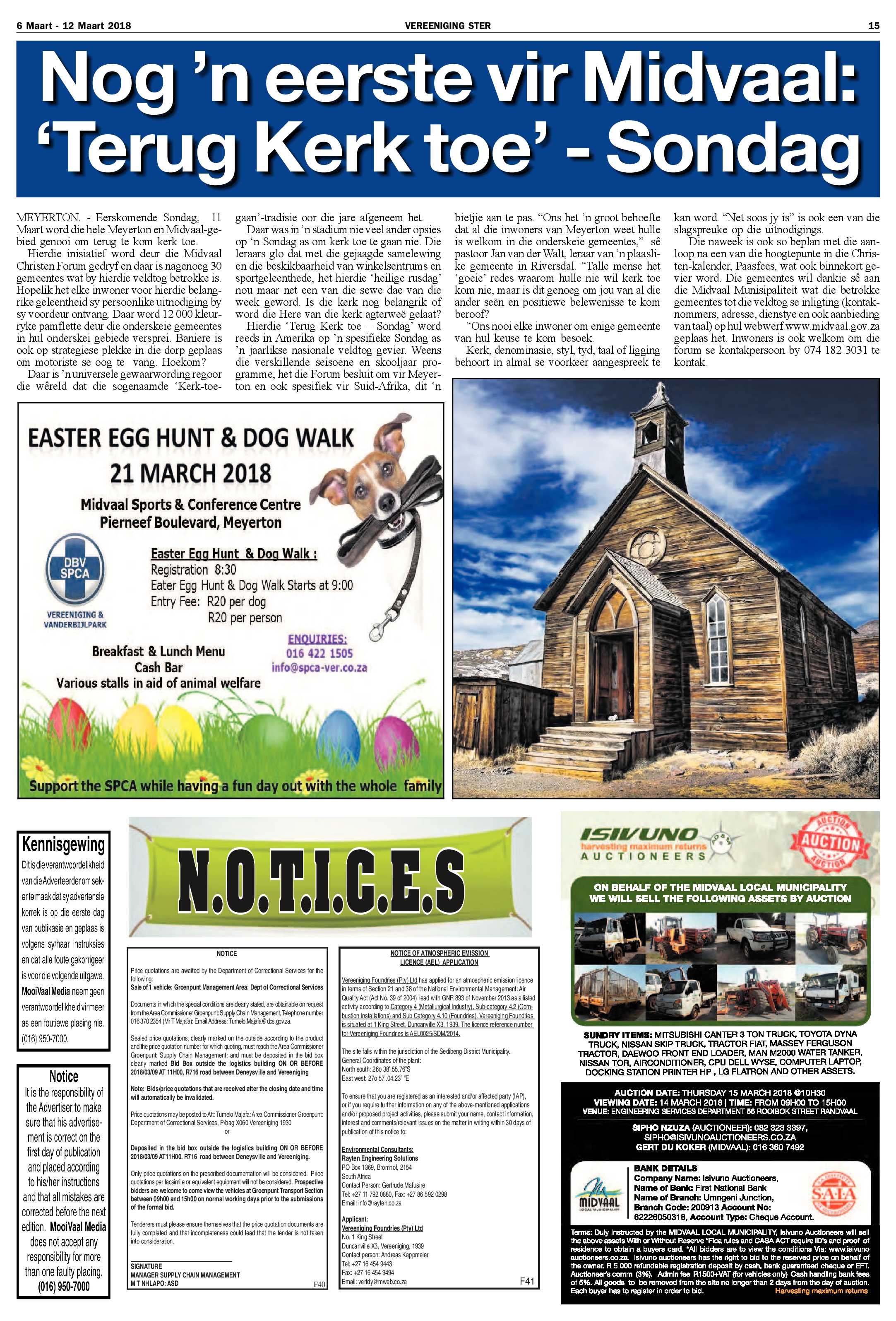 Vereeniging Ster 6 – 12 Maart 2018 page 15