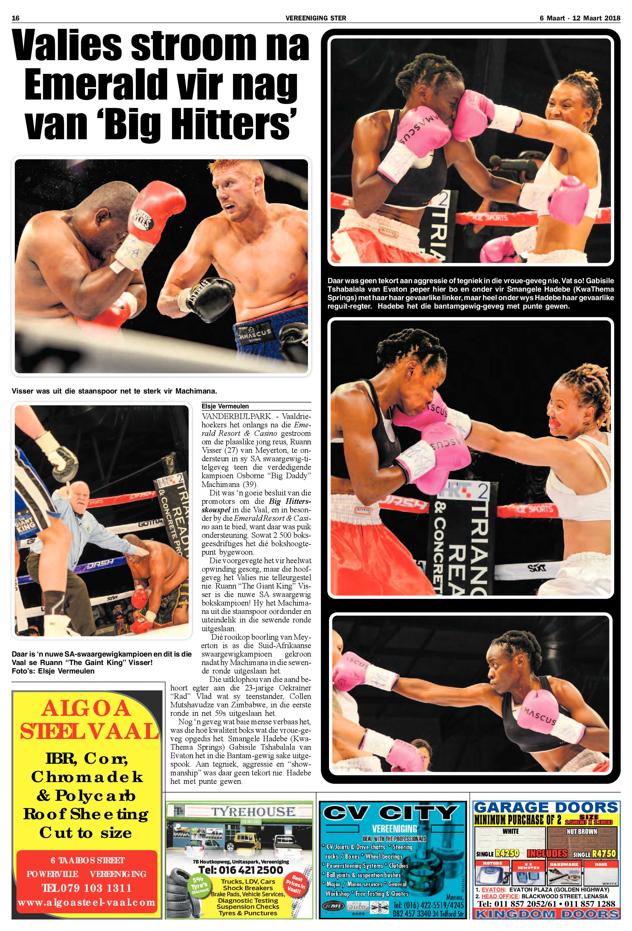 Vereeniging Ster 6 – 12 Maart 2018 page 16