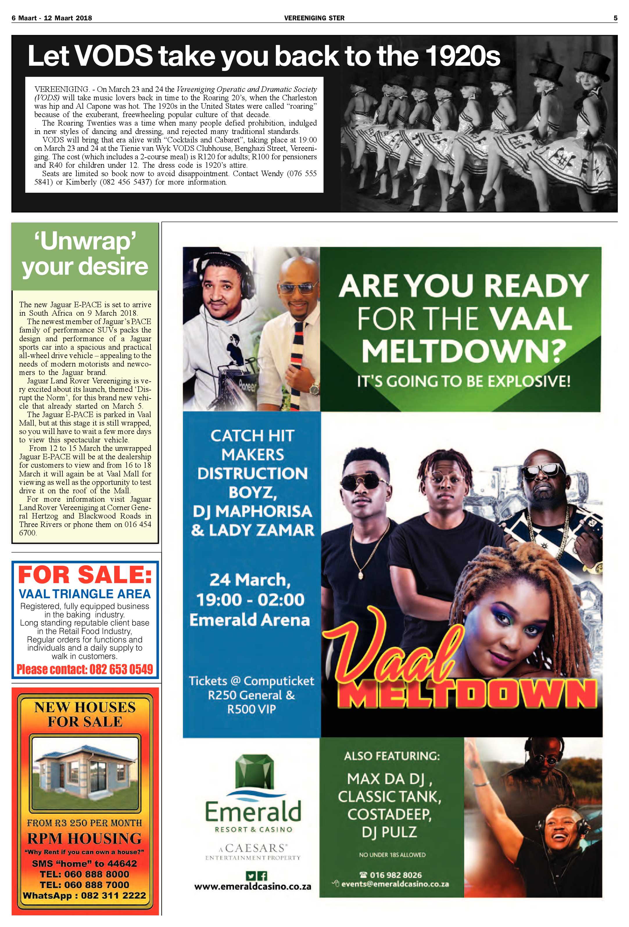 Vereeniging Ster 6 – 12 Maart 2018 page 5