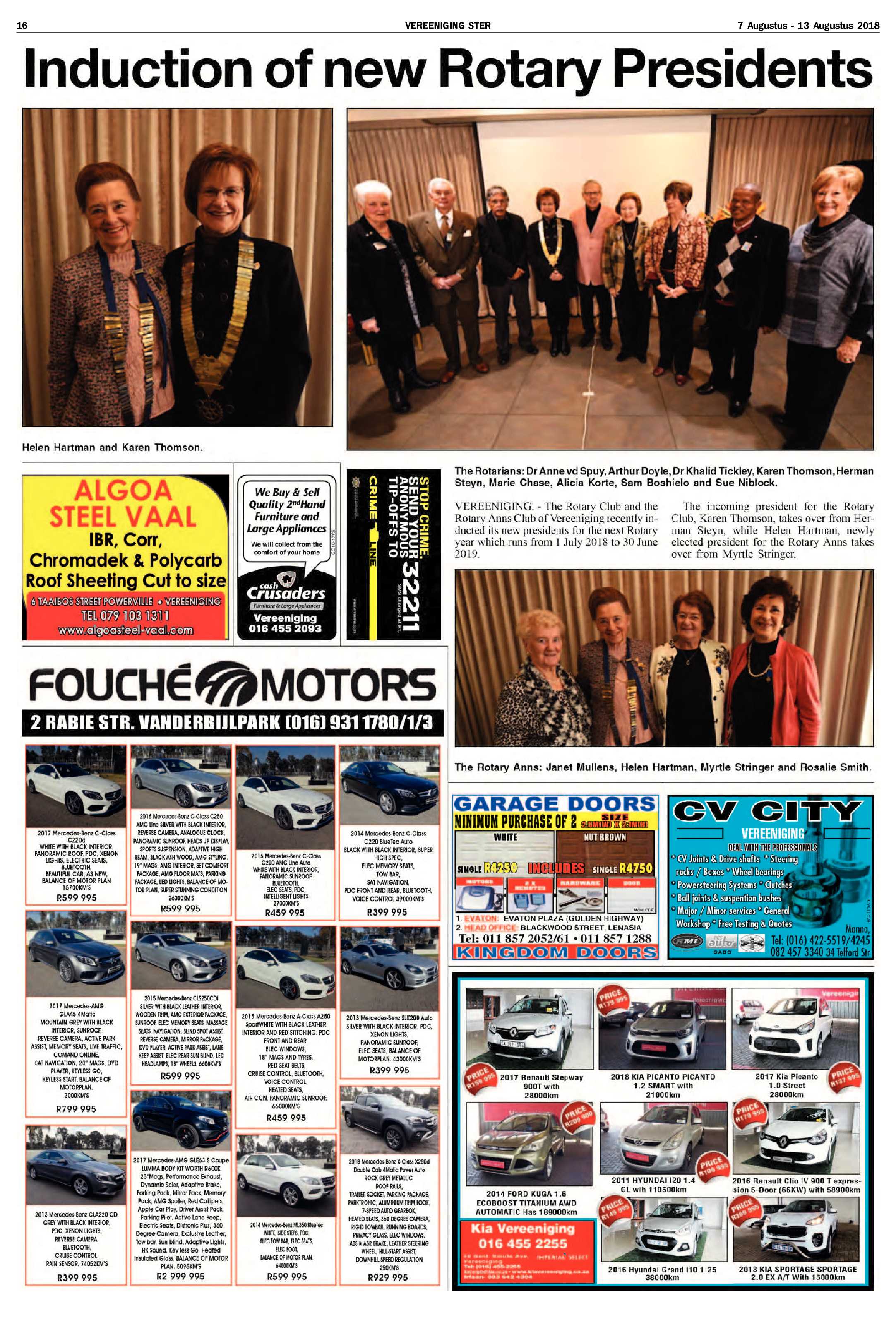 Vereeniging Ster 7 – 13 Augustus 2018 page 16