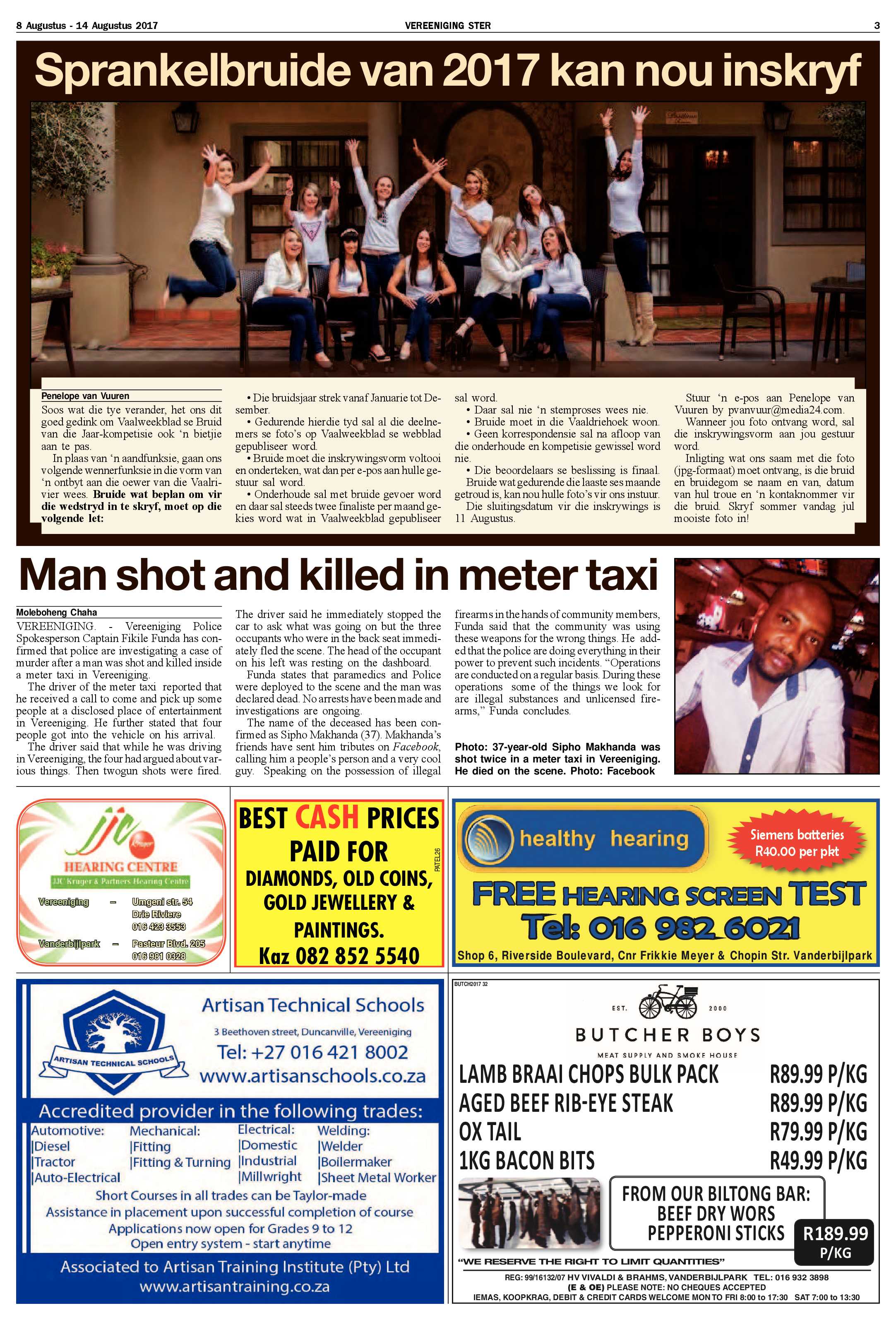 Vereeniging Ster 8 – 14 Augustus 2017 page 3