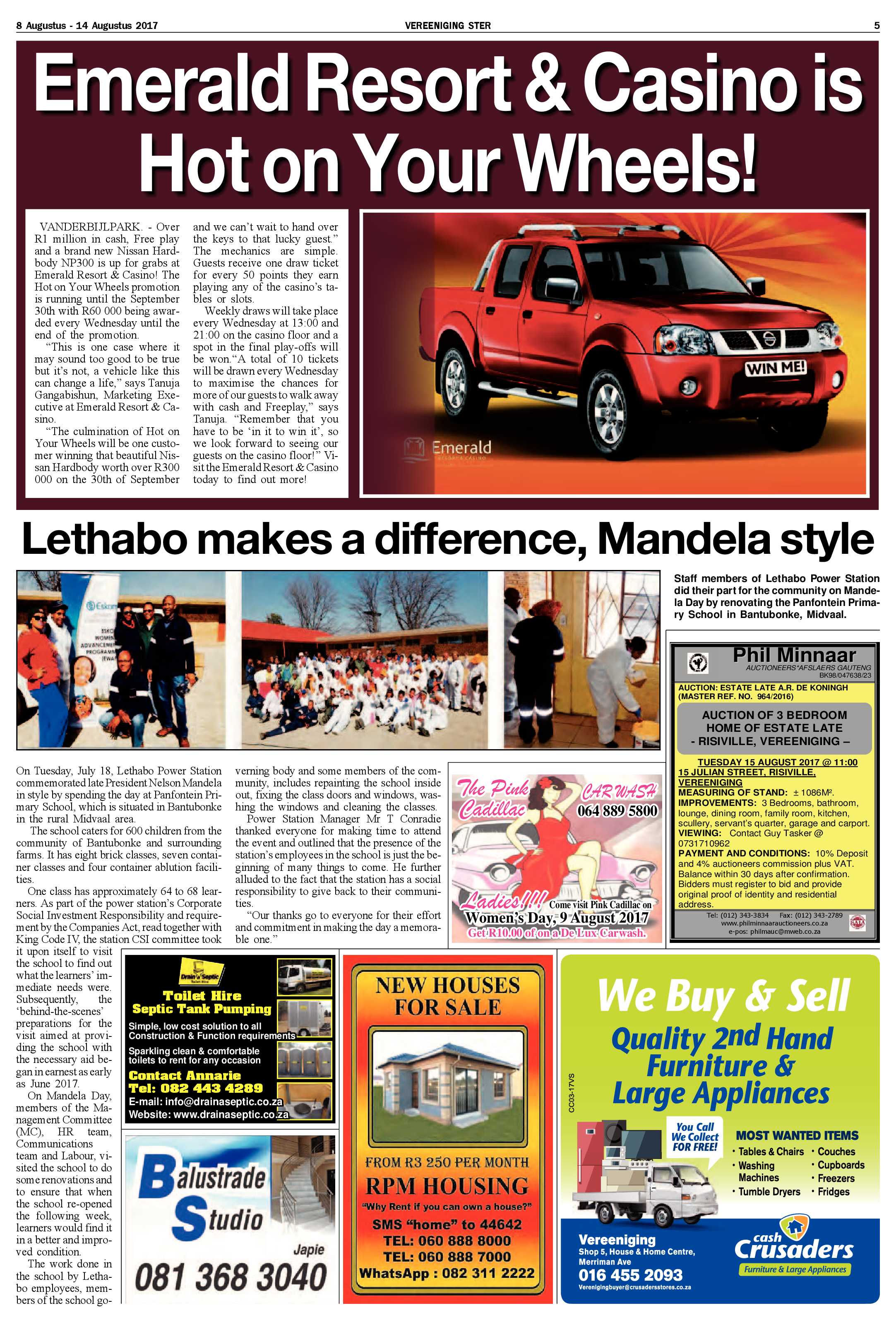 Vereeniging Ster 8 – 14 Augustus 2017 page 5