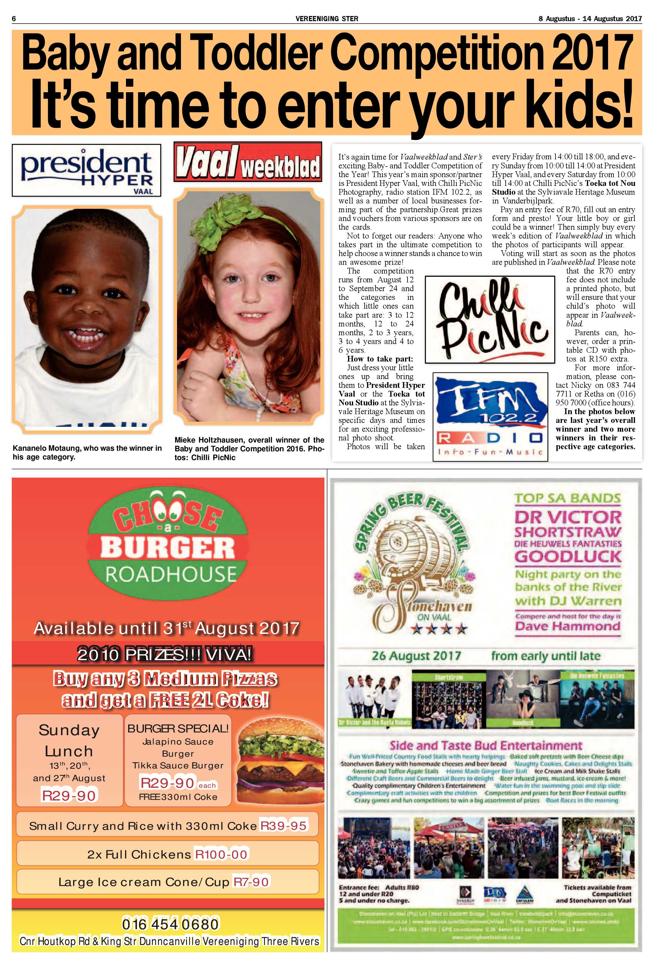 Vereeniging Ster 8 – 14 Augustus 2017 page 6