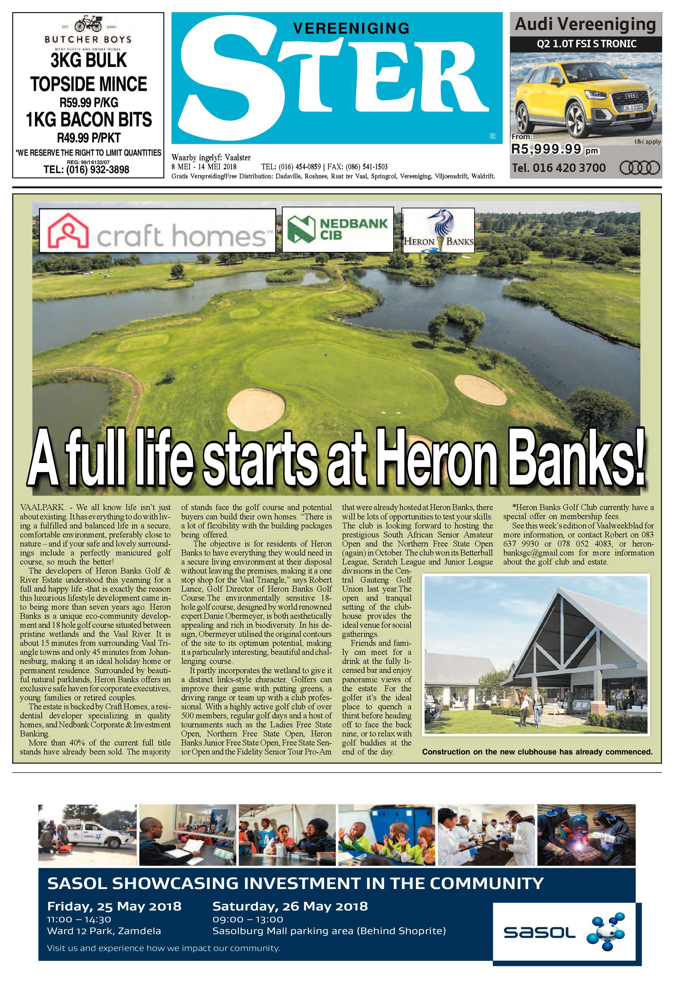 Vereeniging Ster 8 – 14 Mei 2018 page 1