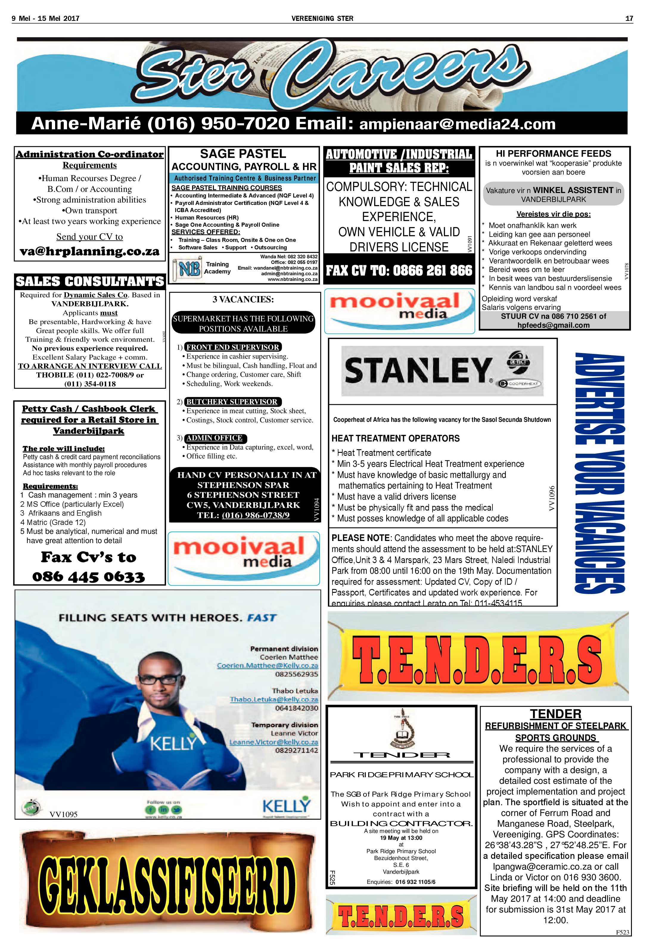 Vereeniging Ster 9 – 15 Mei 2017 page 17