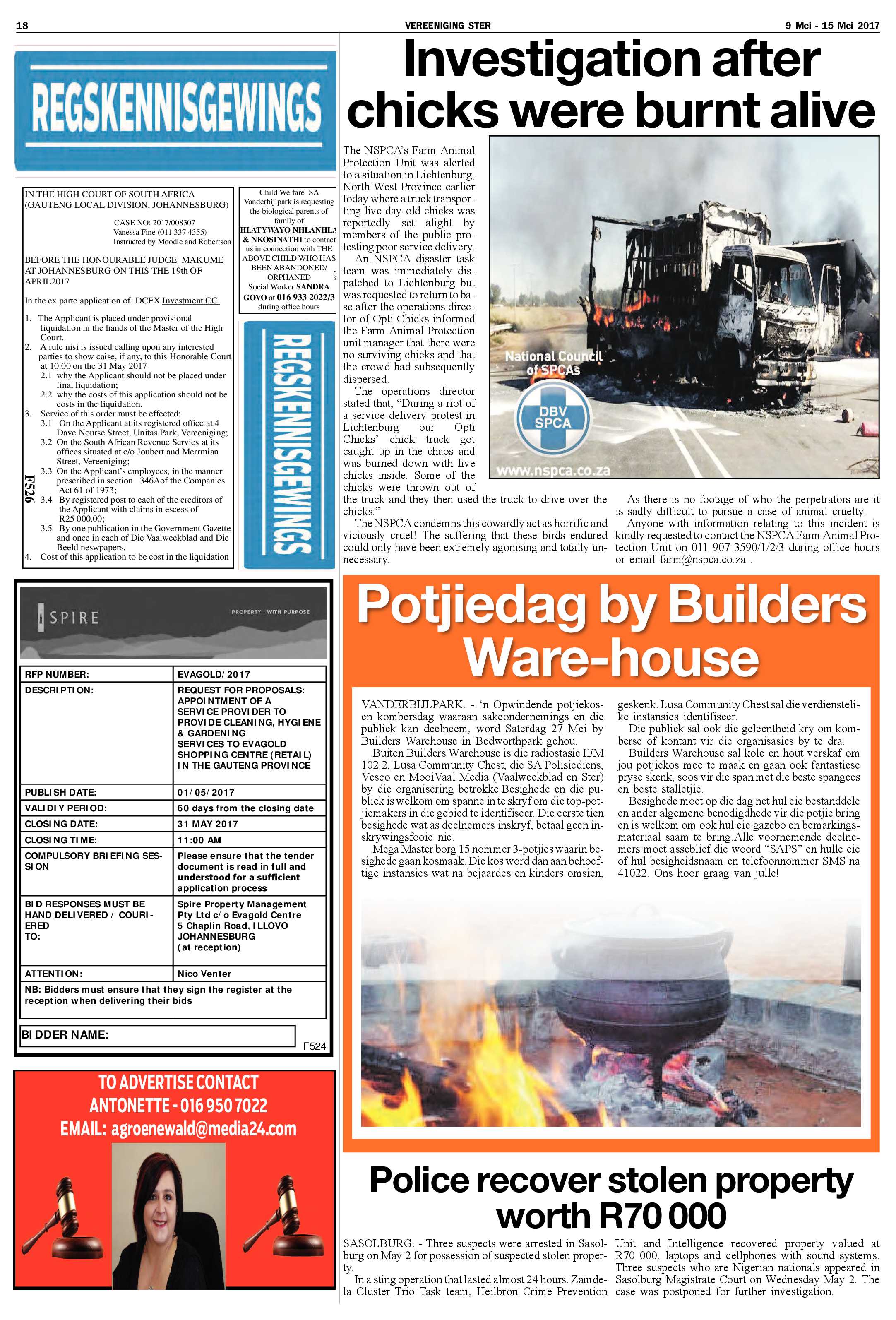 Vereeniging Ster 9 – 15 Mei 2017 page 18