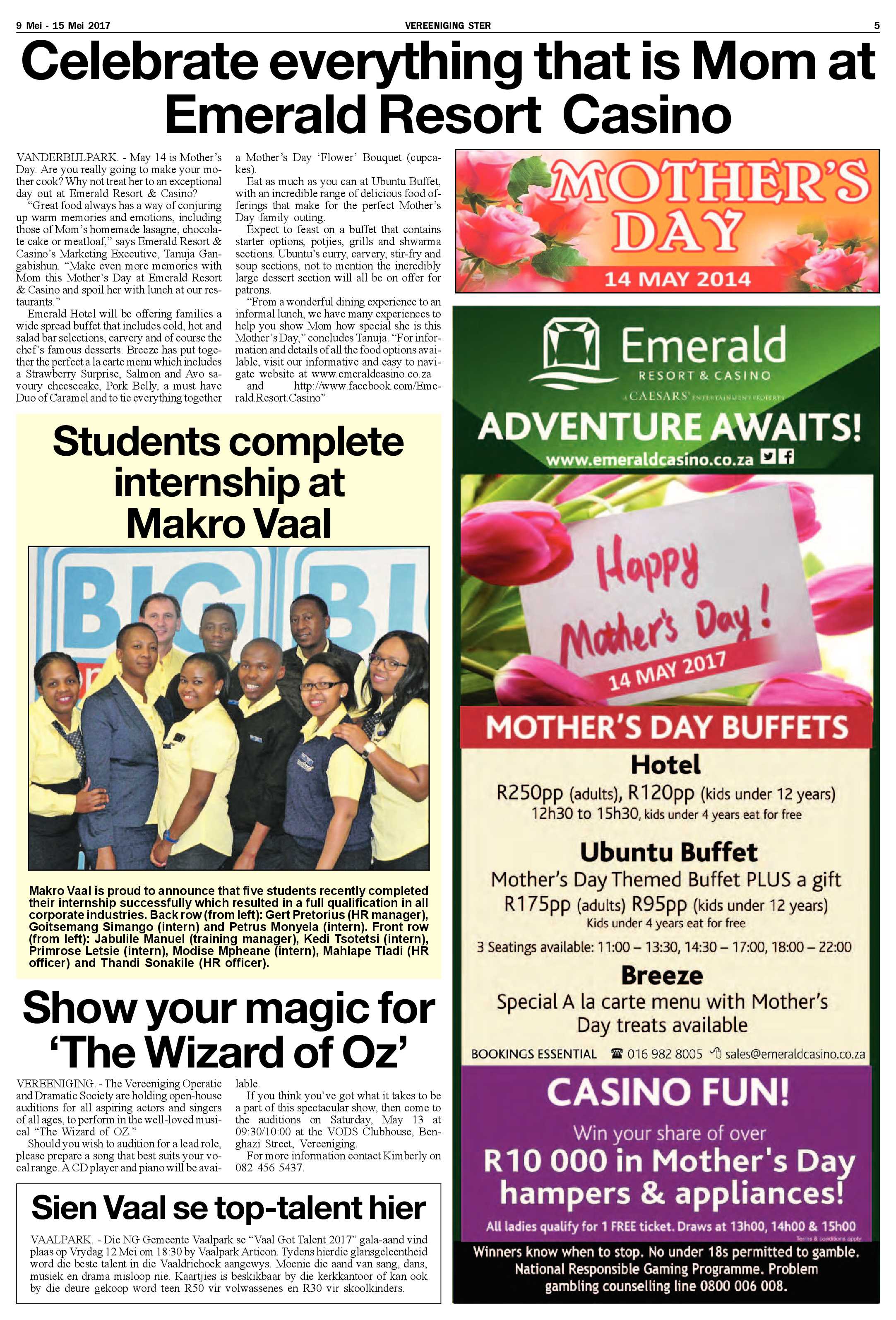 Vereeniging Ster 9 – 15 Mei 2017 page 5