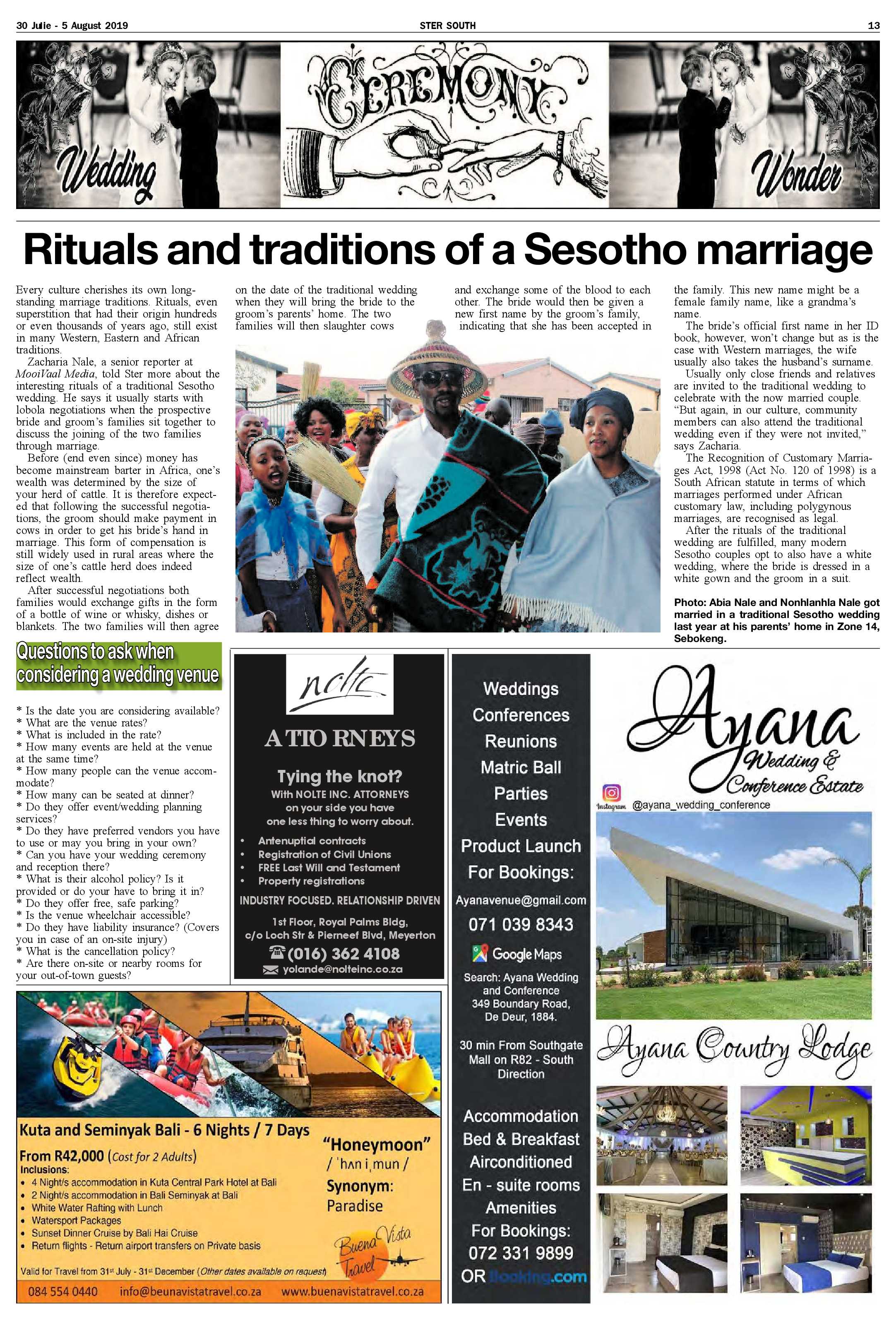 Wedding Focus page 1